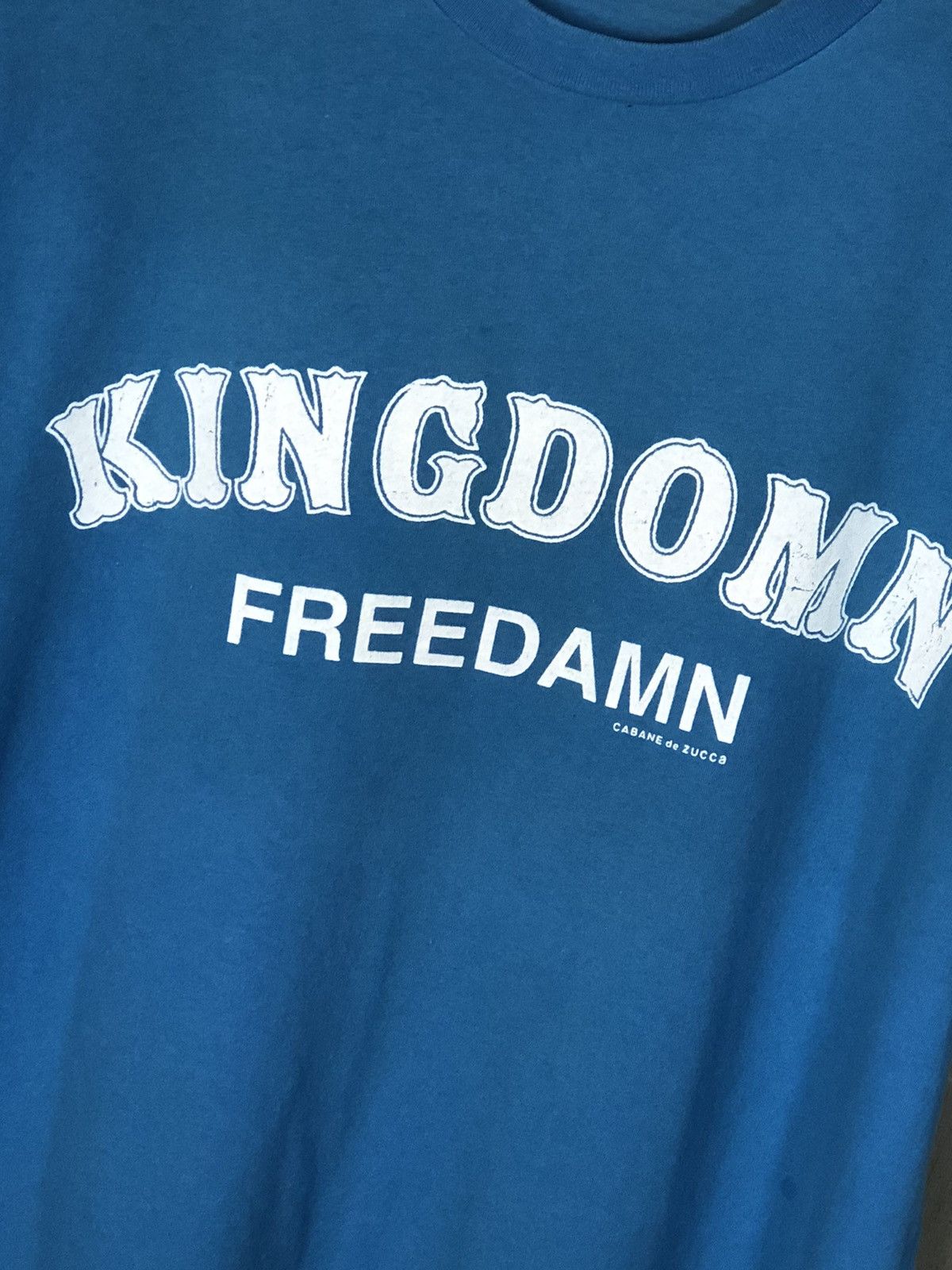 CABANE de ZUCCa × Zucca CABANE De Zucca KINGDOMN FREEDAMN T-shirt Size US L / EU 52-54 / 3 - 3 Thumbnail