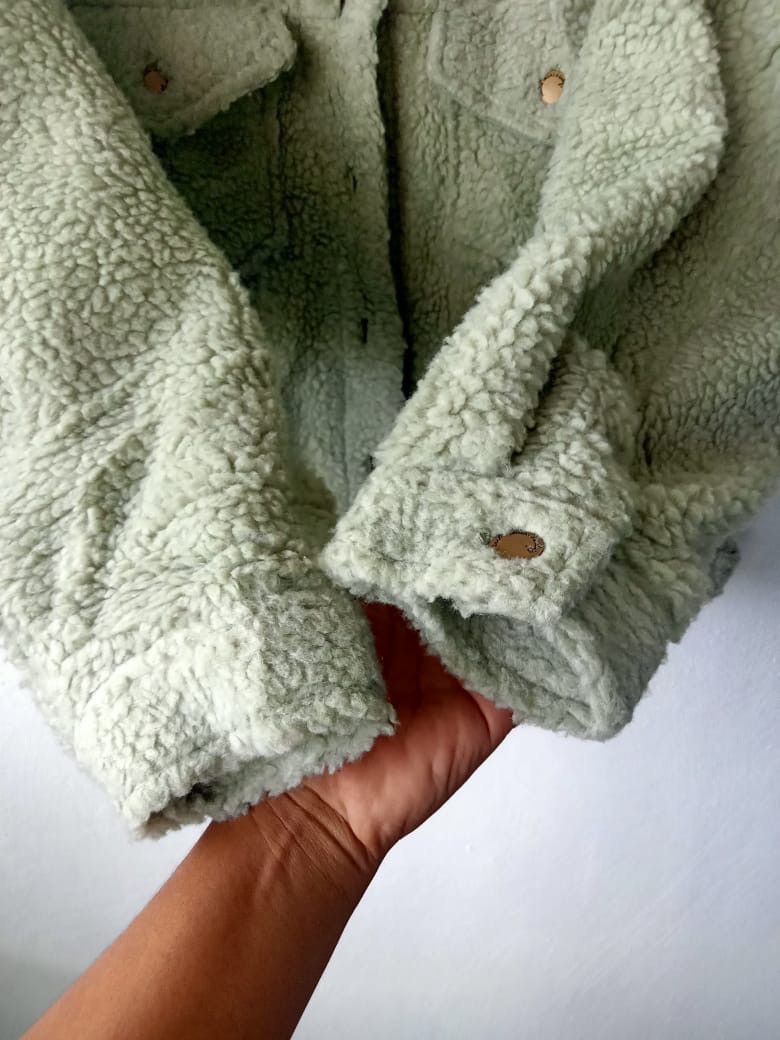 Japanese Brand × Lemaire Japanese Brand Sherpa Fleece Trucker Jacket Size US S / EU 44-46 / 1 - 5 Thumbnail