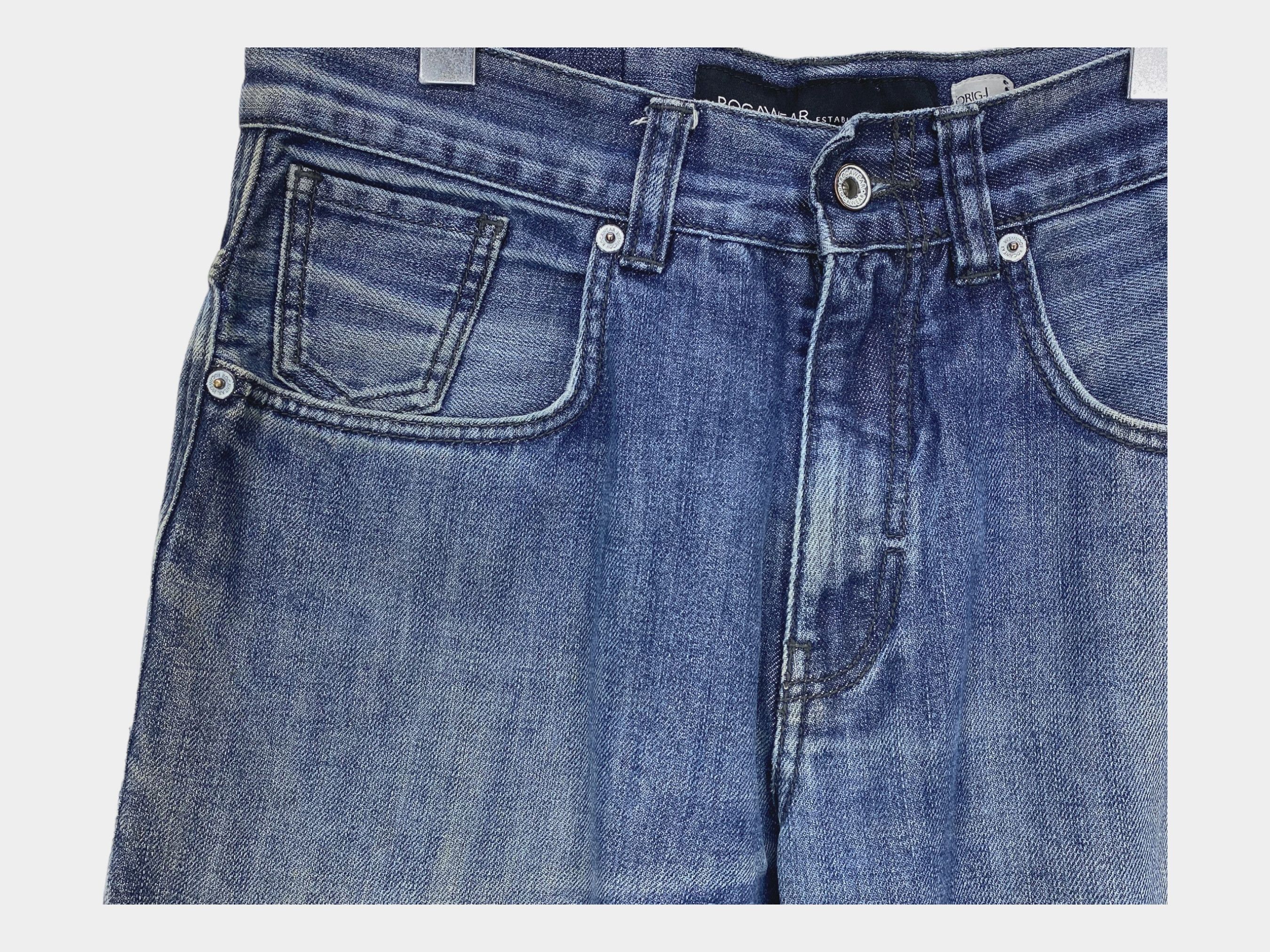 Rocawear Rocawear Jeans Baggy Jeans Hip Hop Skateboard Size US 31 - 12 Thumbnail