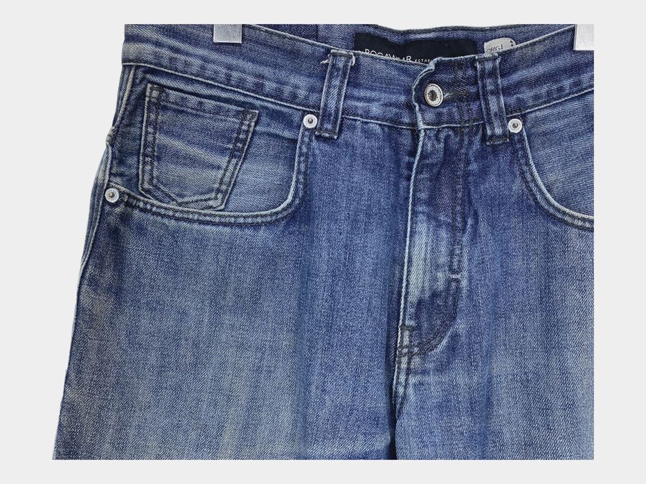 Jack And Jones Jeans Heren JJIGLENN JJORIGINAL SQ 330 Vaqueros De Corte Slim | Azul Intermedio Heren Jeans Slimfit
