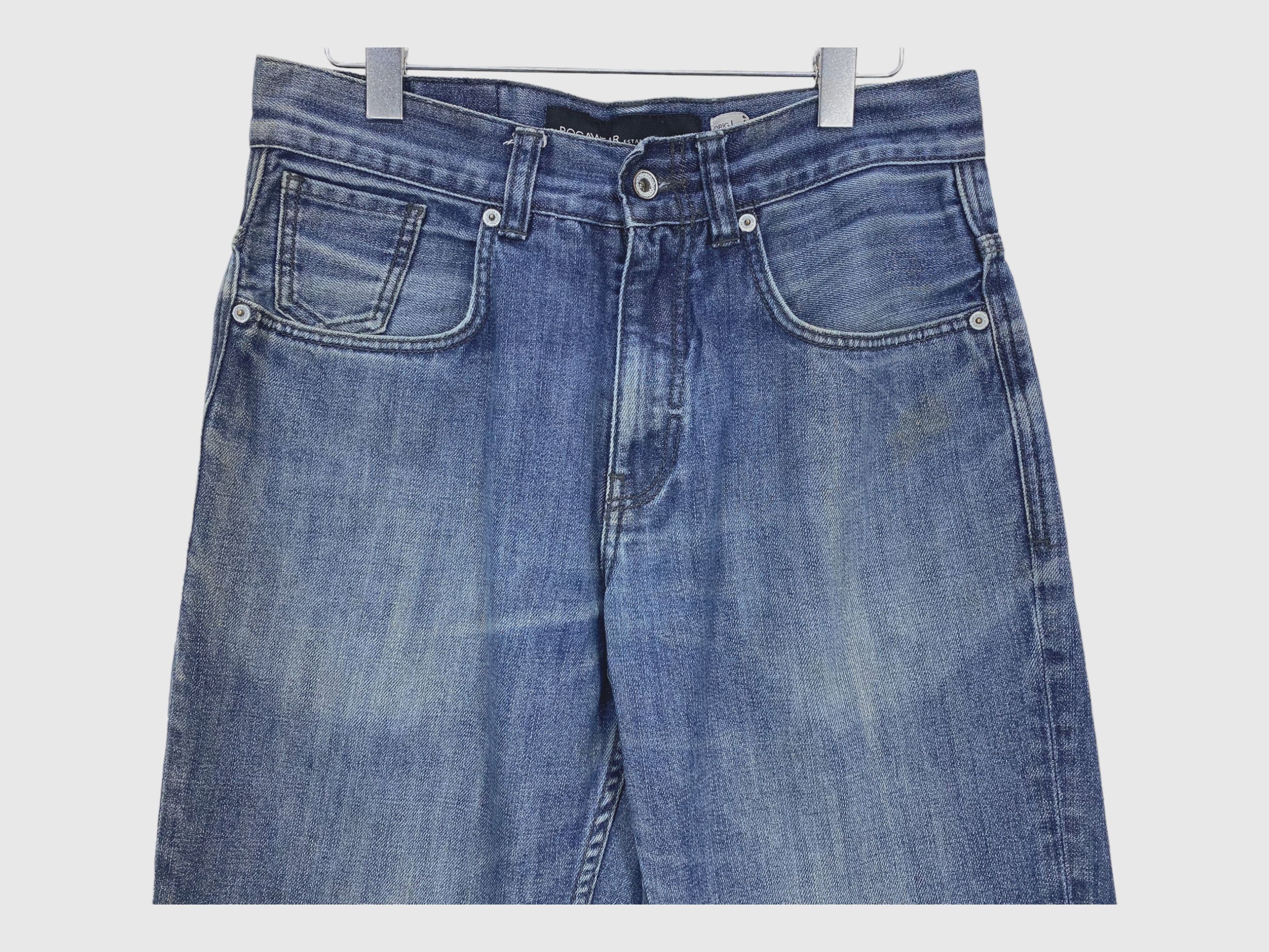 Rocawear Rocawear Jeans Baggy Jeans Hip Hop Skateboard Size US 31 - 3 Thumbnail