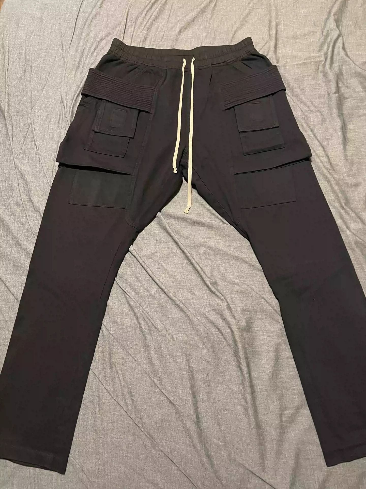 Rick Owens Rick Owens Drkshdw '19 out-of-print double-loop trousers Size US 34 / EU 50 - 1 Thumbnail