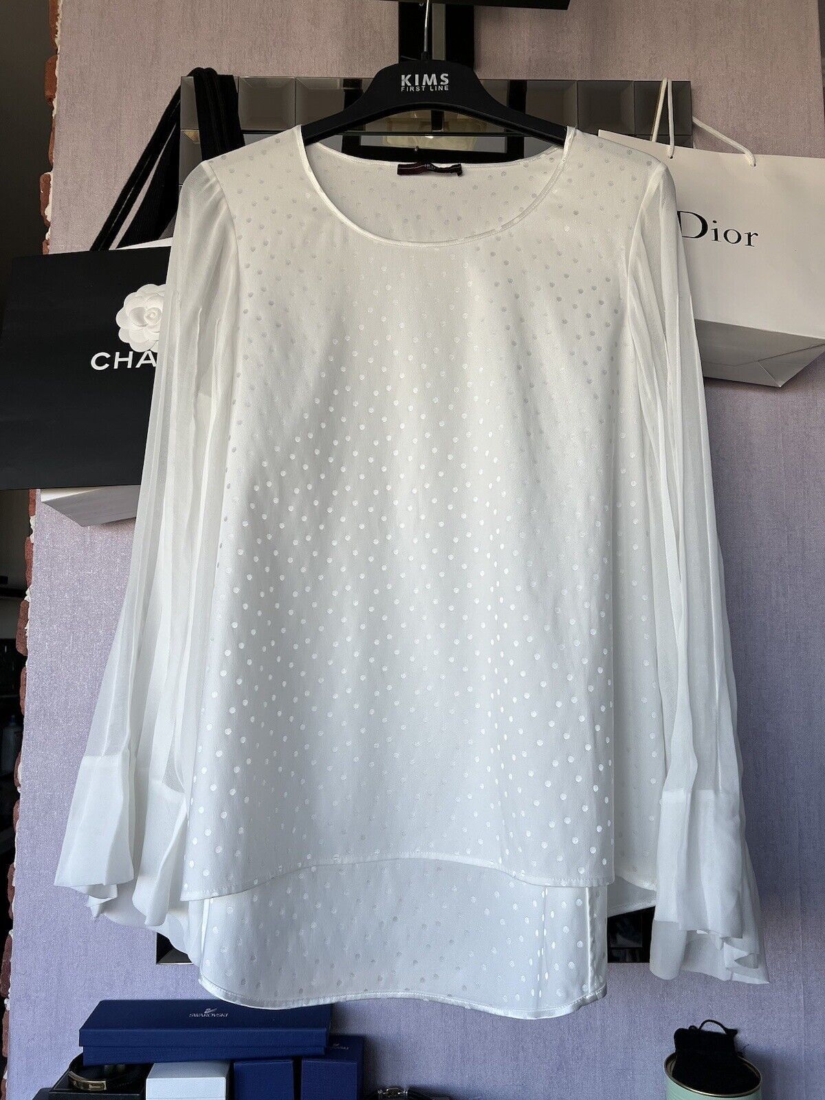 Other HIGH Tech Blouse Size US 8 UK 12 I 44 Size M / US 6-8 / IT 42-44 - 3 Thumbnail