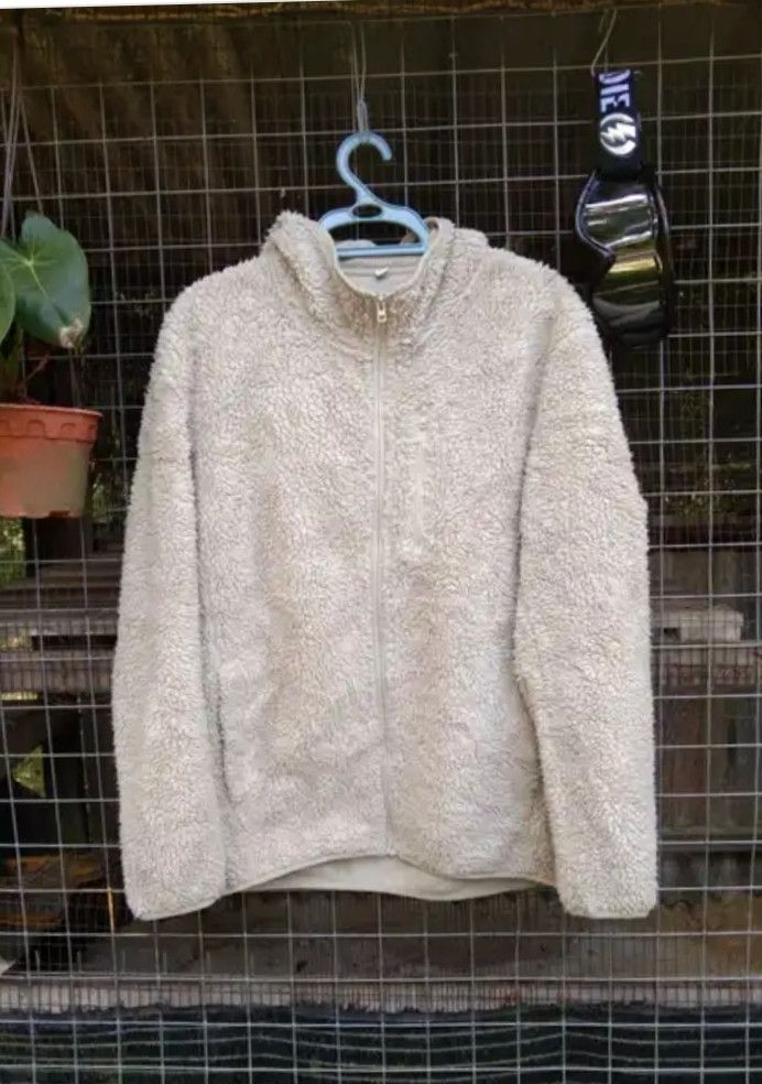 Japanese Brand × Uniqlo UNIGLO MEN'S FLEECE JACKET WITH HOOD Size US L / EU 52-54 / 3 - 1 Thumbnail