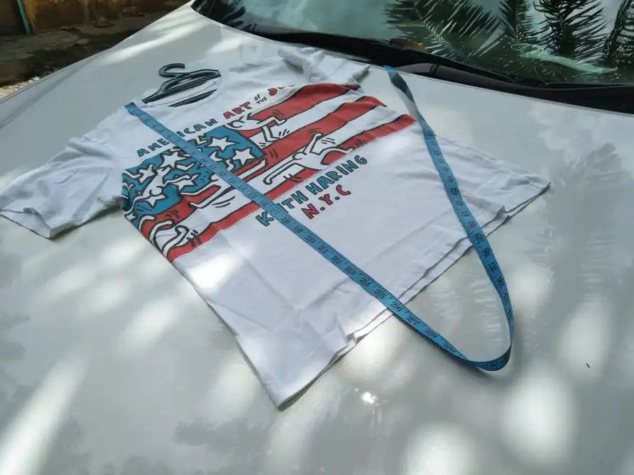 Keith Haring × Uniqlo 🔥CHRISTMAS SALES🔥KEITH HARING AMERICAN ART OF THE 80's Size US M / EU 48-50 / 2 - 9 Thumbnail