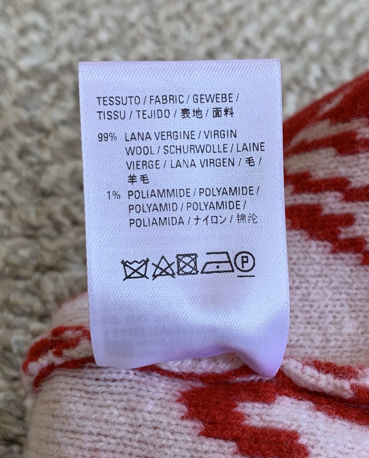 Balenciaga Balenciaga Wave Logo Beanie Hat Size ONE SIZE - 5 Thumbnail
