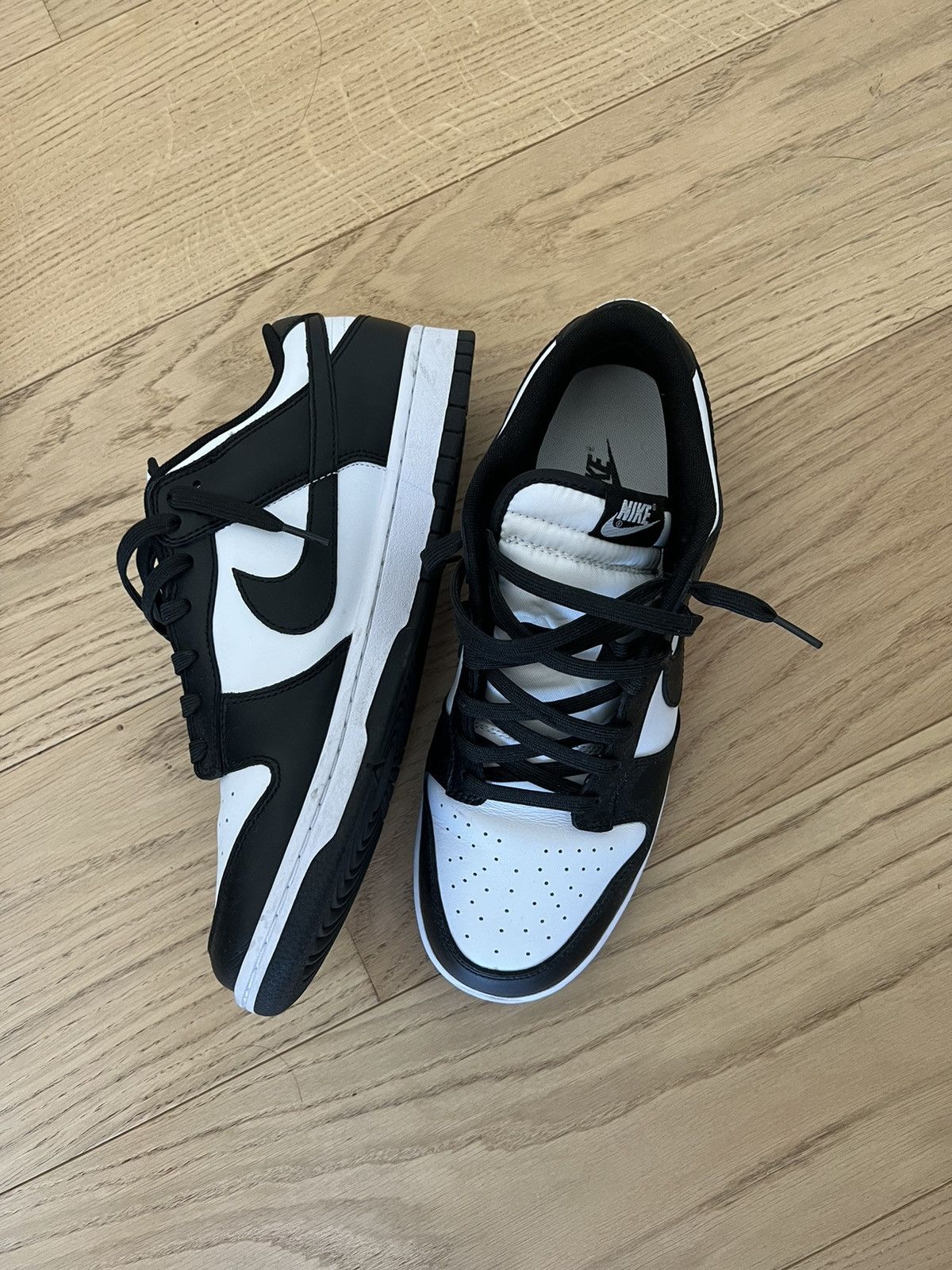 Nike Black/White Dunks US 11 Size US 11 / EU 44 - 3 Thumbnail