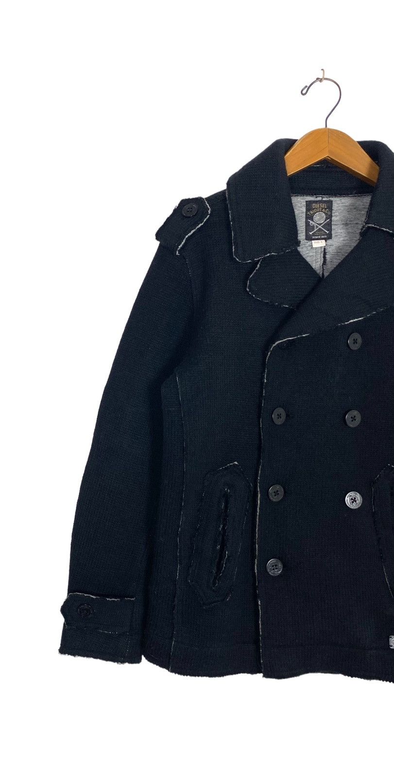 Diesel Rare‼️ Diesel Pea Jacket Bondage Size US S / EU 44-46 / 1 - 3 Thumbnail