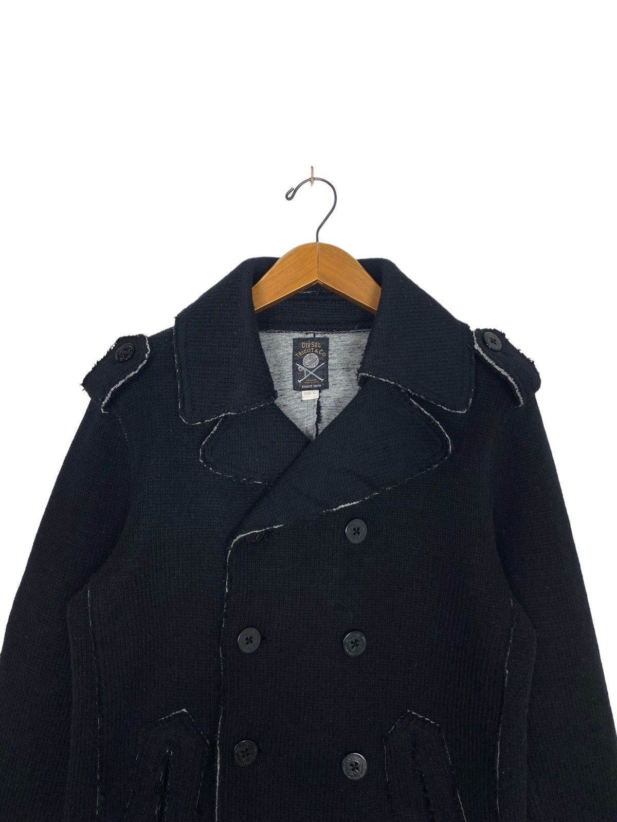 Diesel Rare‼️ Diesel Pea Jacket Bondage Size US S / EU 44-46 / 1 - 5 Thumbnail