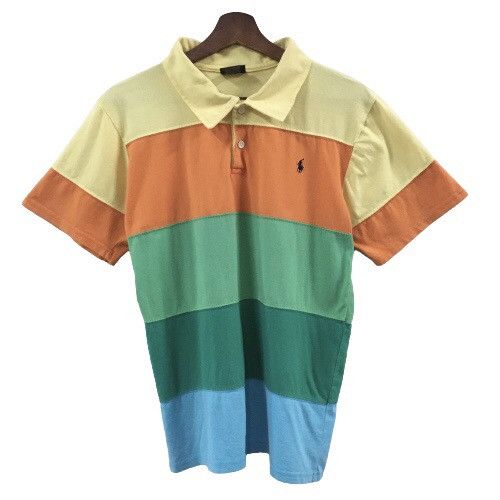 Polo Ralph Lauren Vintage Polo Ralph Lauren Colour Block Polo Shirt Size XS/S Size US S / EU 44-46 / 1 - 1 Thumbnail