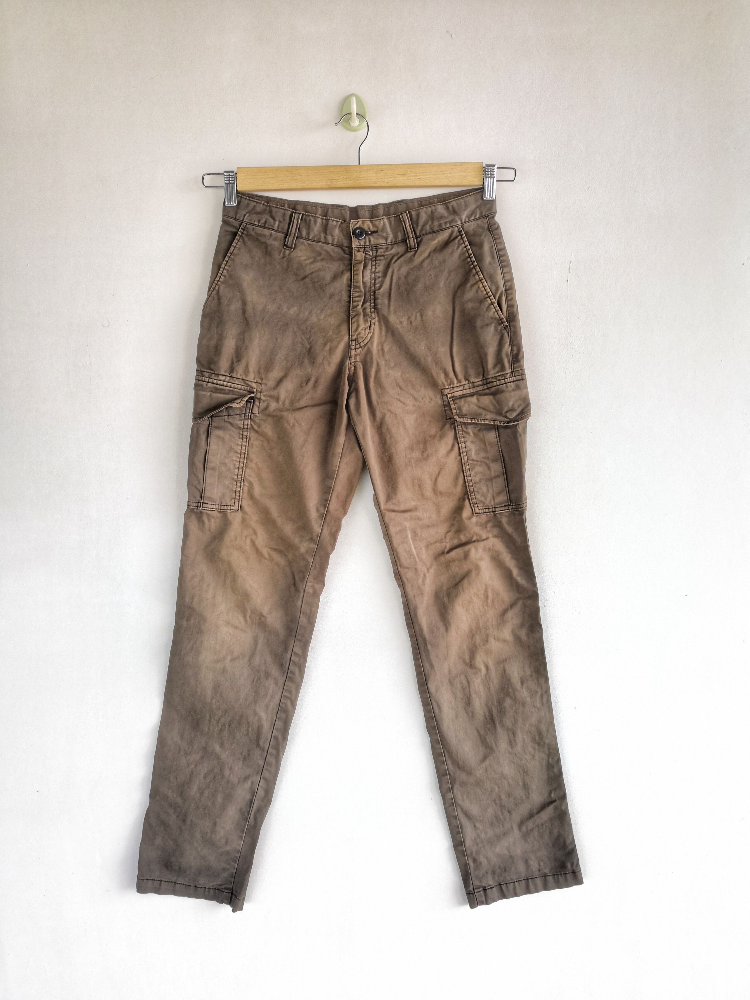 Japanese Brand × Vintage Japanese Cargo Pants Multi Pocket Bondage Trousers Pants Size US 30 / EU 46 - 1 Thumbnail