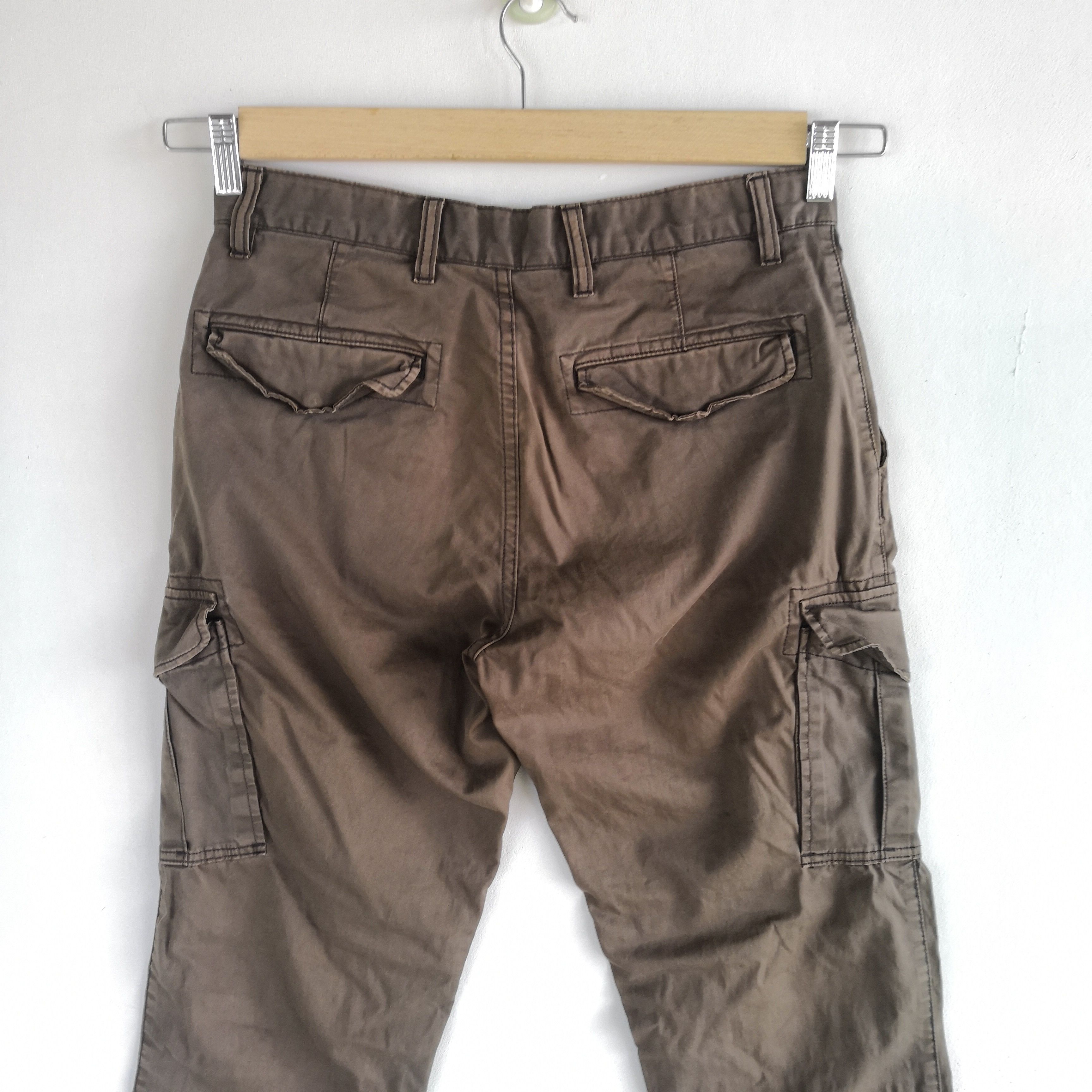 Japanese Brand × Vintage Japanese Cargo Pants Multi Pocket Bondage Trousers Pants Size US 30 / EU 46 - 4 Thumbnail