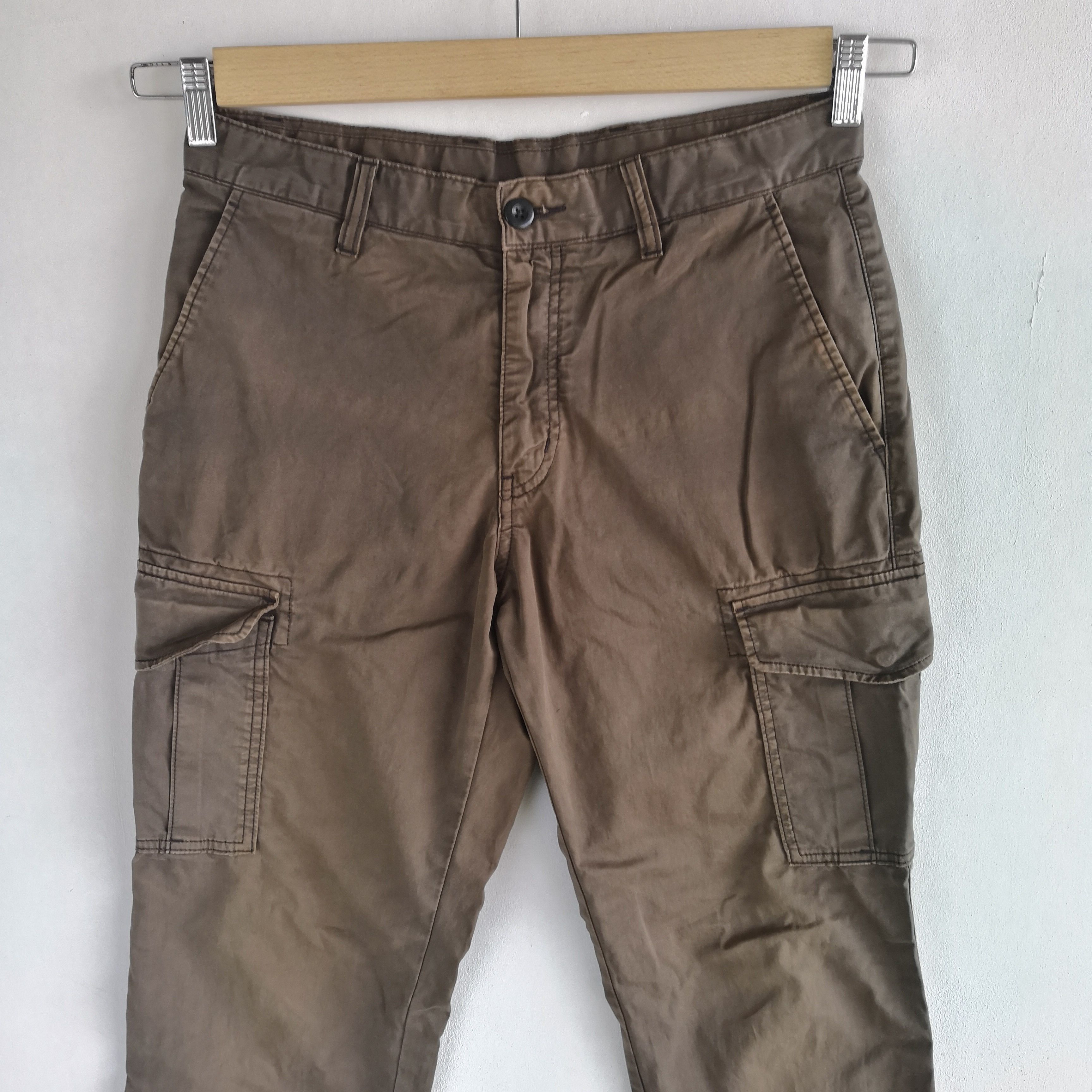 Japanese Brand × Vintage Japanese Cargo Pants Multi Pocket Bondage Trousers Pants Size US 30 / EU 46 - 3 Thumbnail