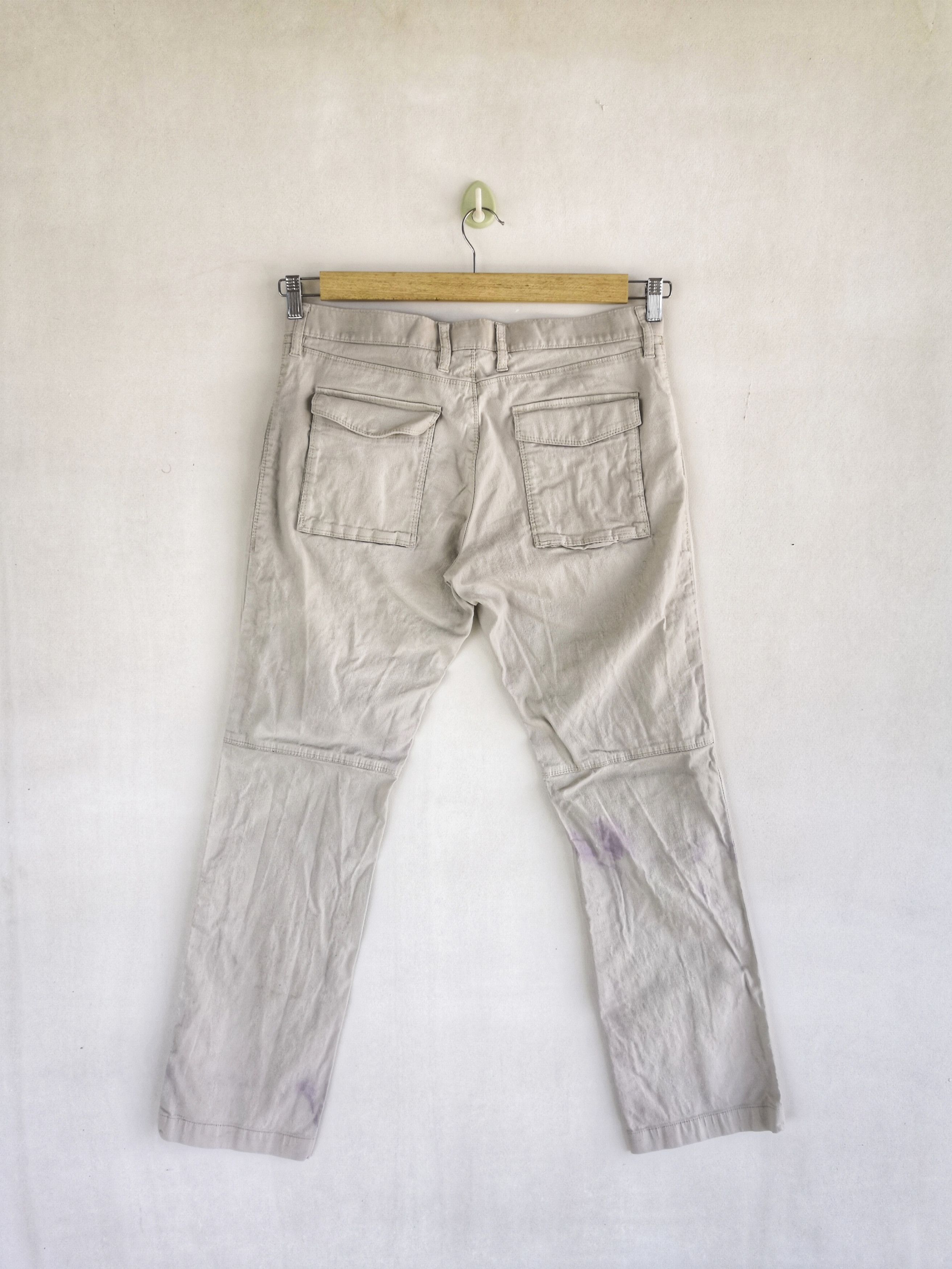 Japanese Brand × Vintage Japanese Cargo Pants Multi Pocket Bondage Trousers Pants Size US 34 / EU 50 - 2 Thumbnail