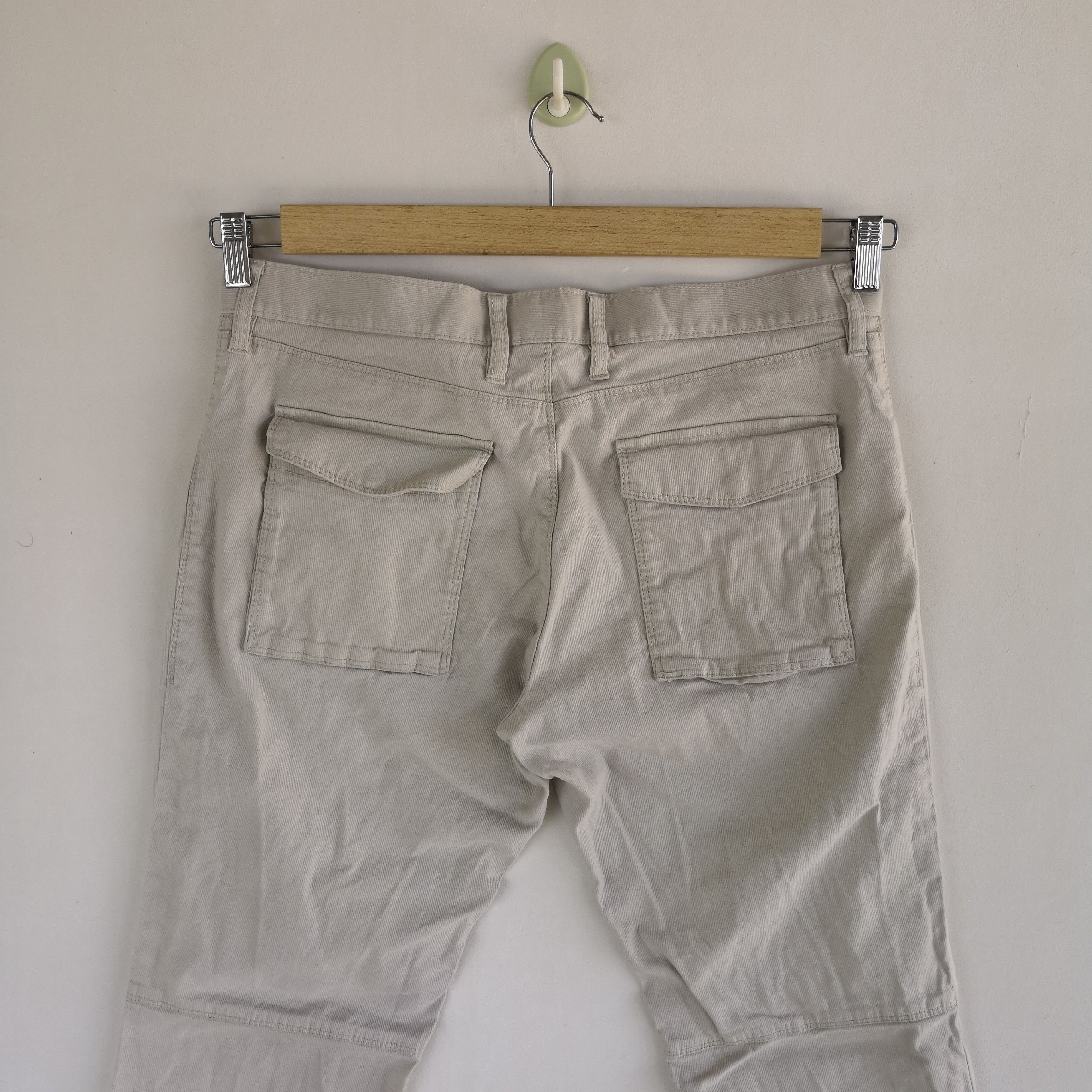 Japanese Brand × Vintage Japanese Cargo Pants Multi Pocket Bondage Trousers Pants Size US 34 / EU 50 - 5 Thumbnail