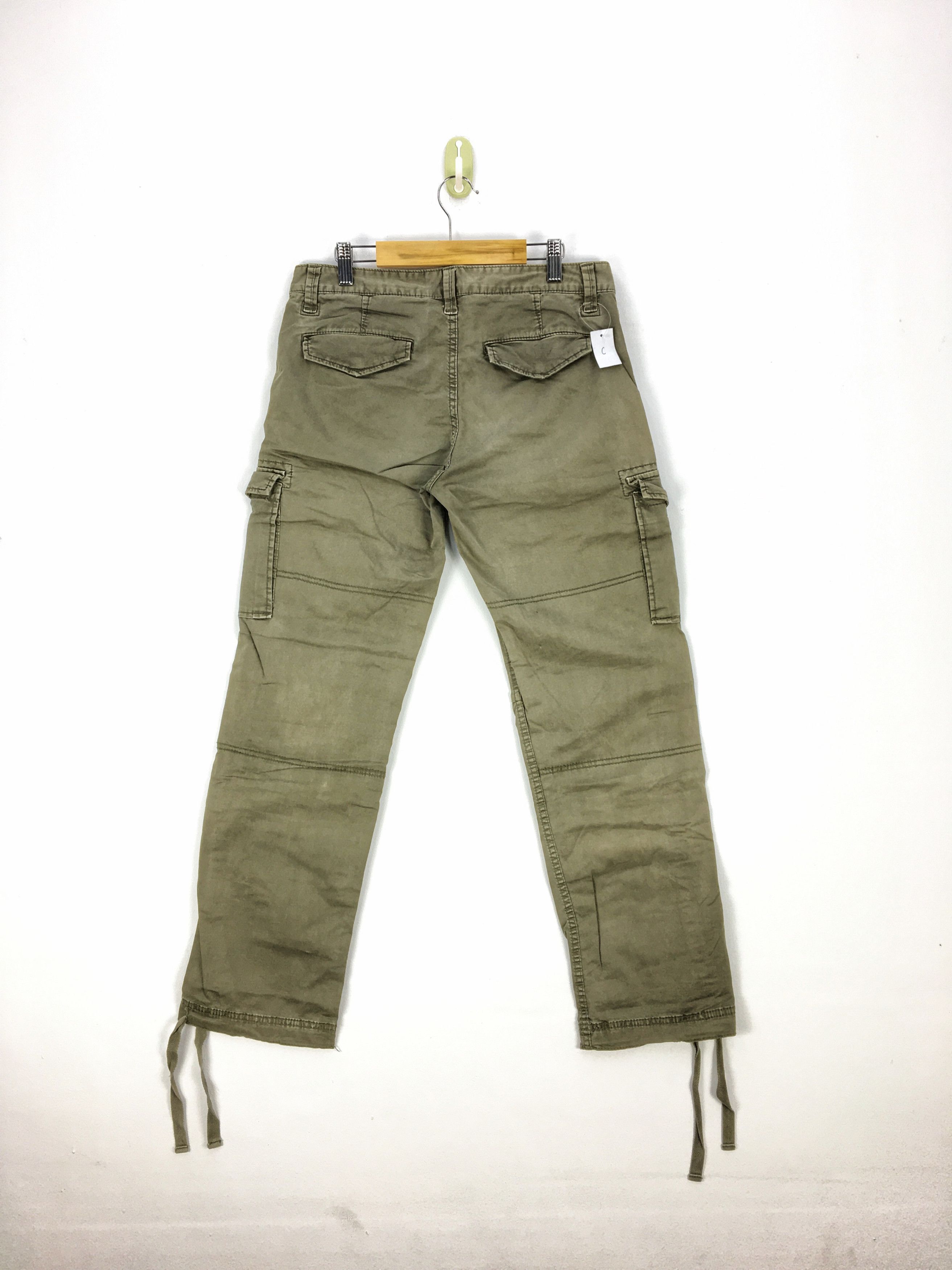 Japanese Brand × Vintage Japanese Cargo Pants Tactical Multi Pocket Utility Pants Size US 30 / EU 46 - 7 Thumbnail