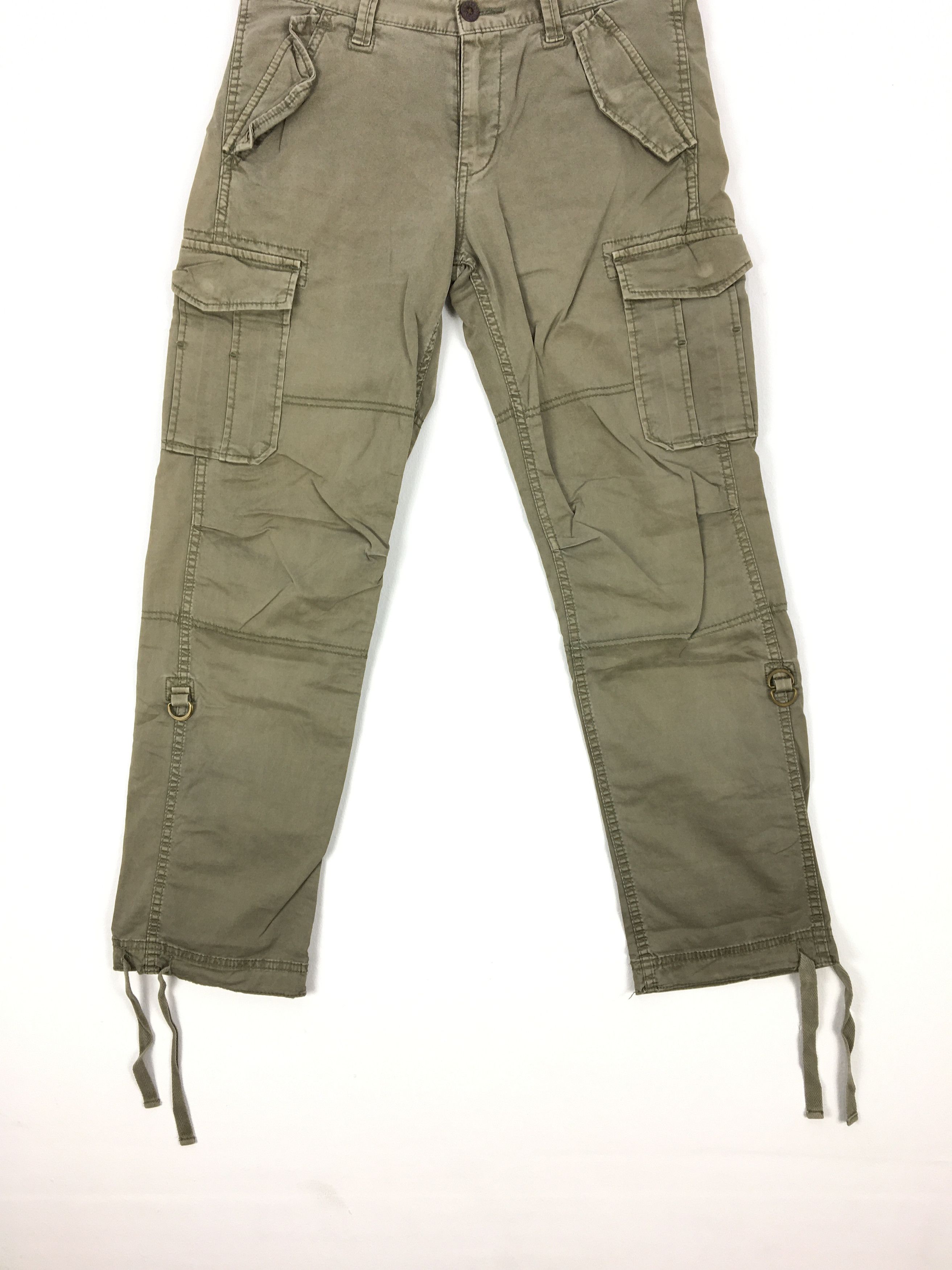 Japanese Brand × Vintage Japanese Cargo Pants Tactical Multi Pocket Utility Pants Size US 30 / EU 46 - 6 Thumbnail