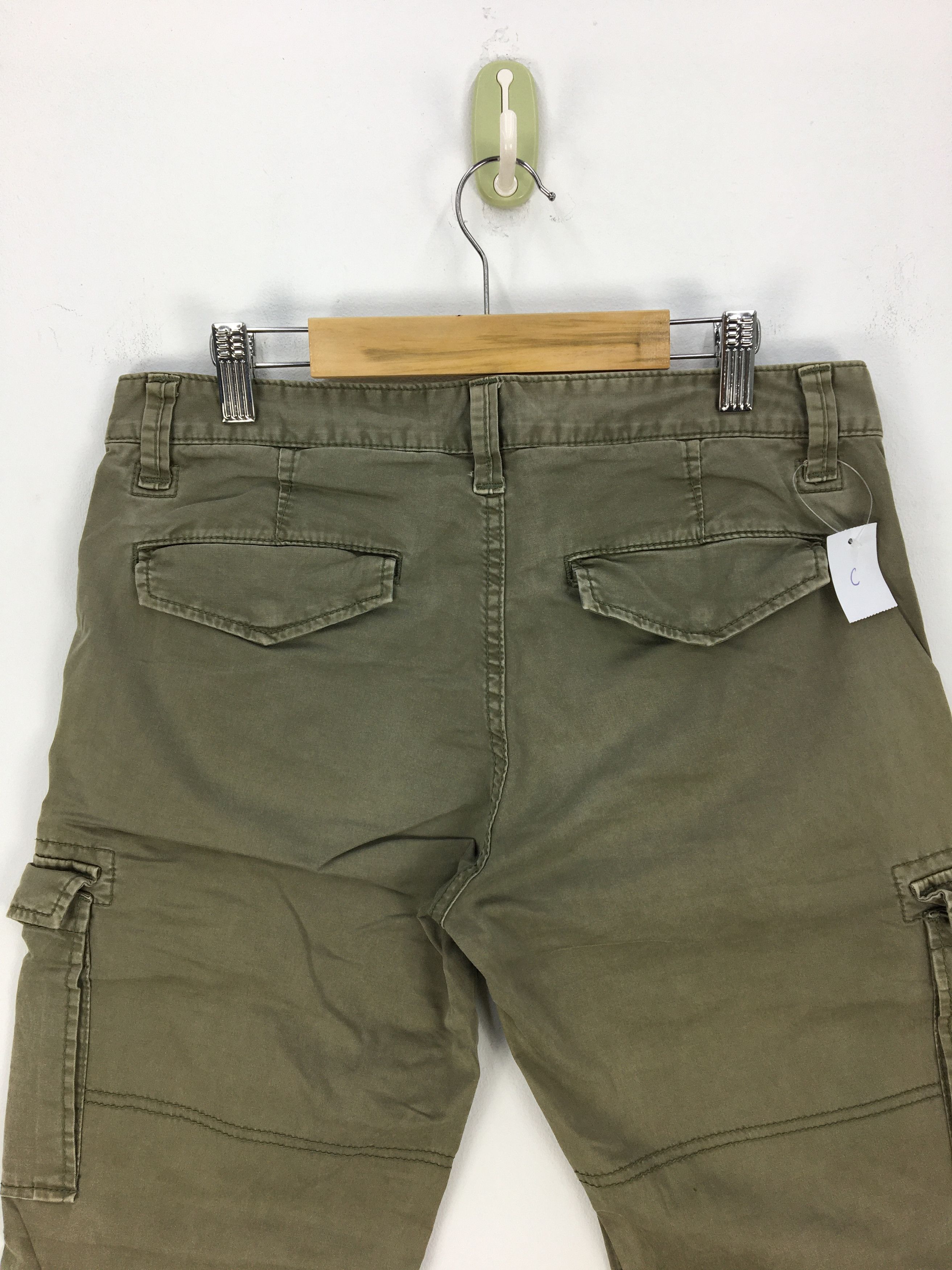 Japanese Brand × Vintage Japanese Cargo Pants Tactical Multi Pocket Utility Pants Size US 30 / EU 46 - 8 Thumbnail