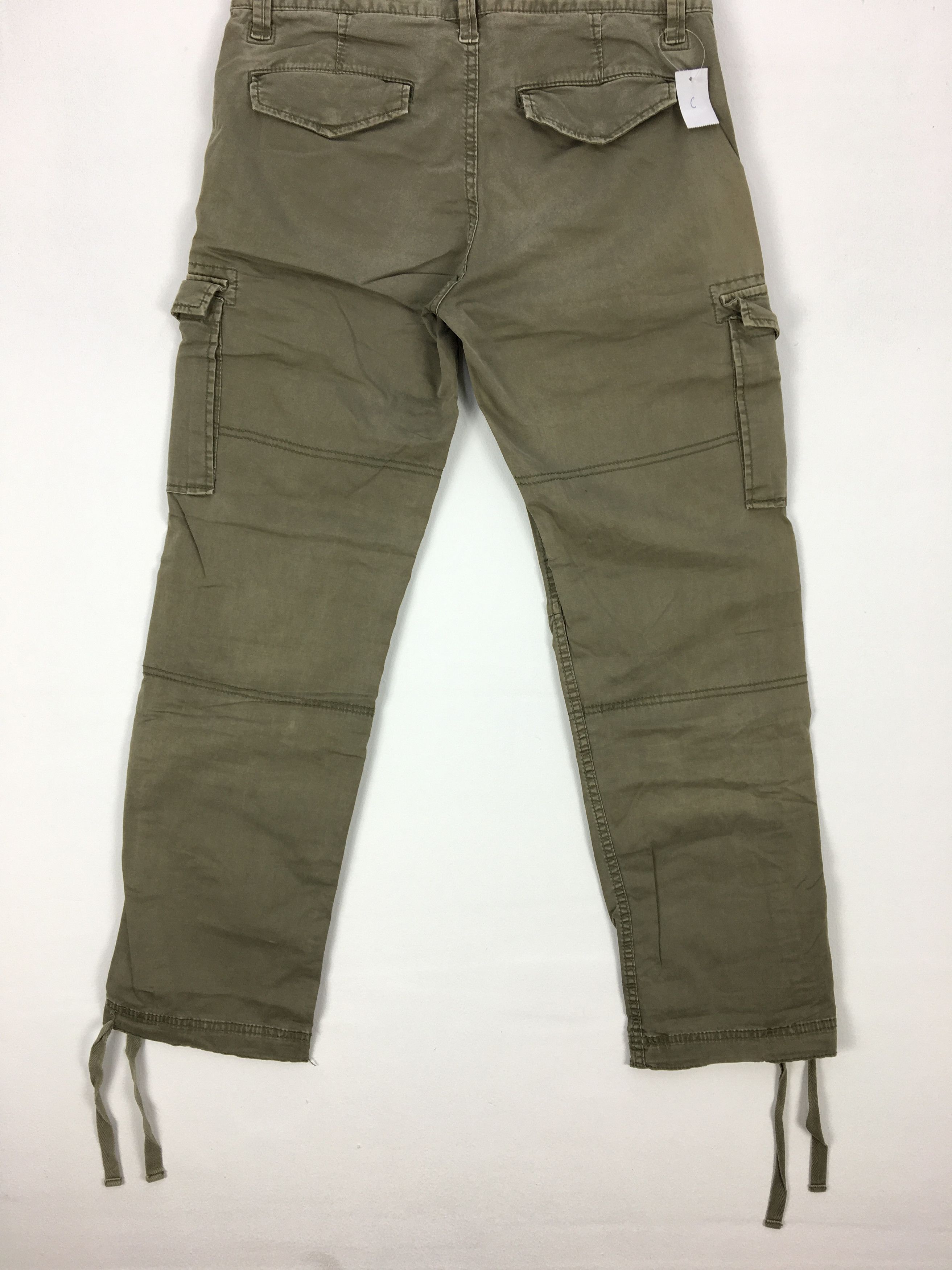 Japanese Brand × Vintage Japanese Cargo Pants Tactical Multi Pocket Utility Pants Size US 30 / EU 46 - 10 Thumbnail