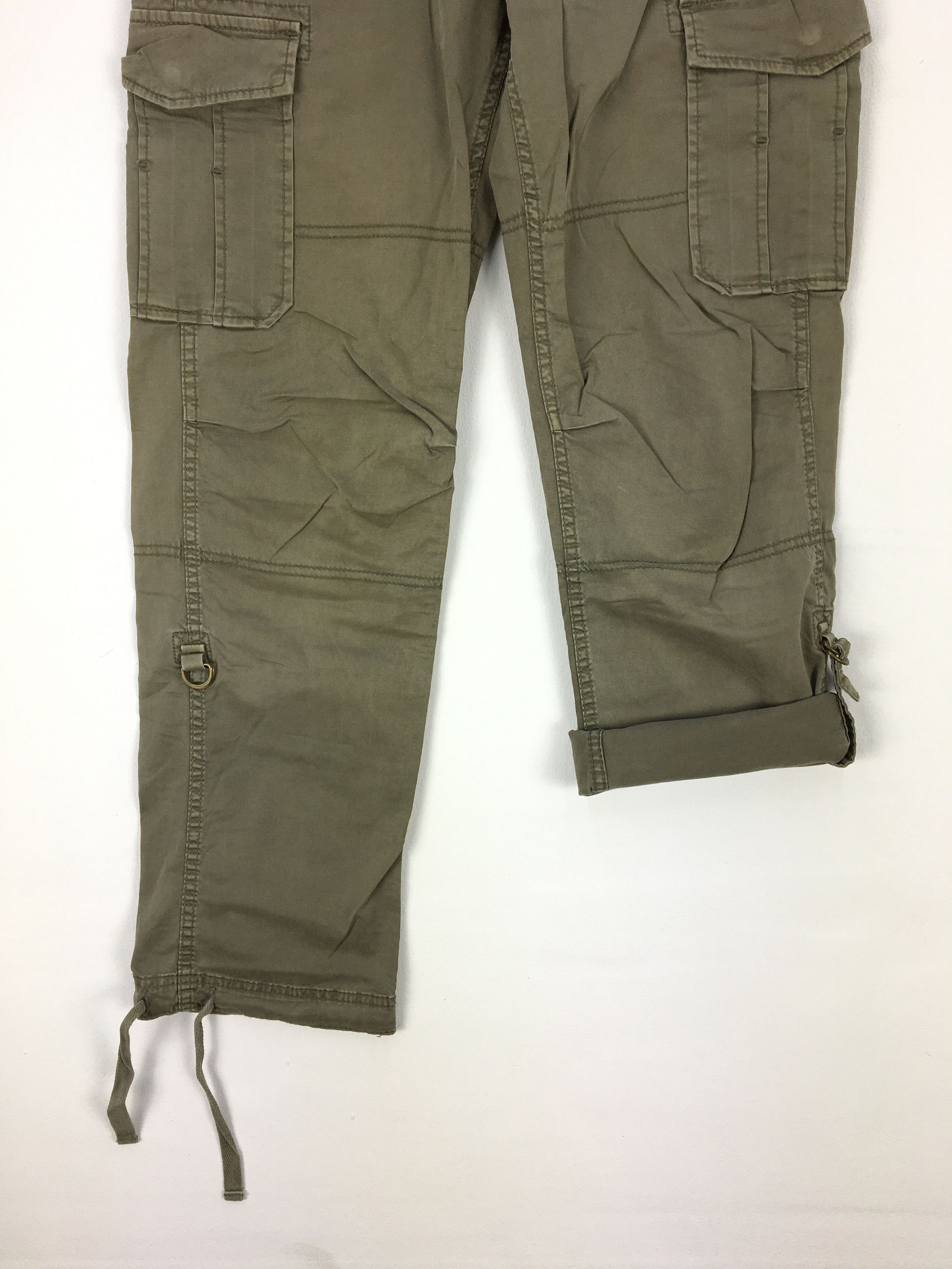 Japanese Brand × Vintage Japanese Cargo Pants Tactical Multi Pocket Utility Pants Size US 30 / EU 46 - 17 Thumbnail