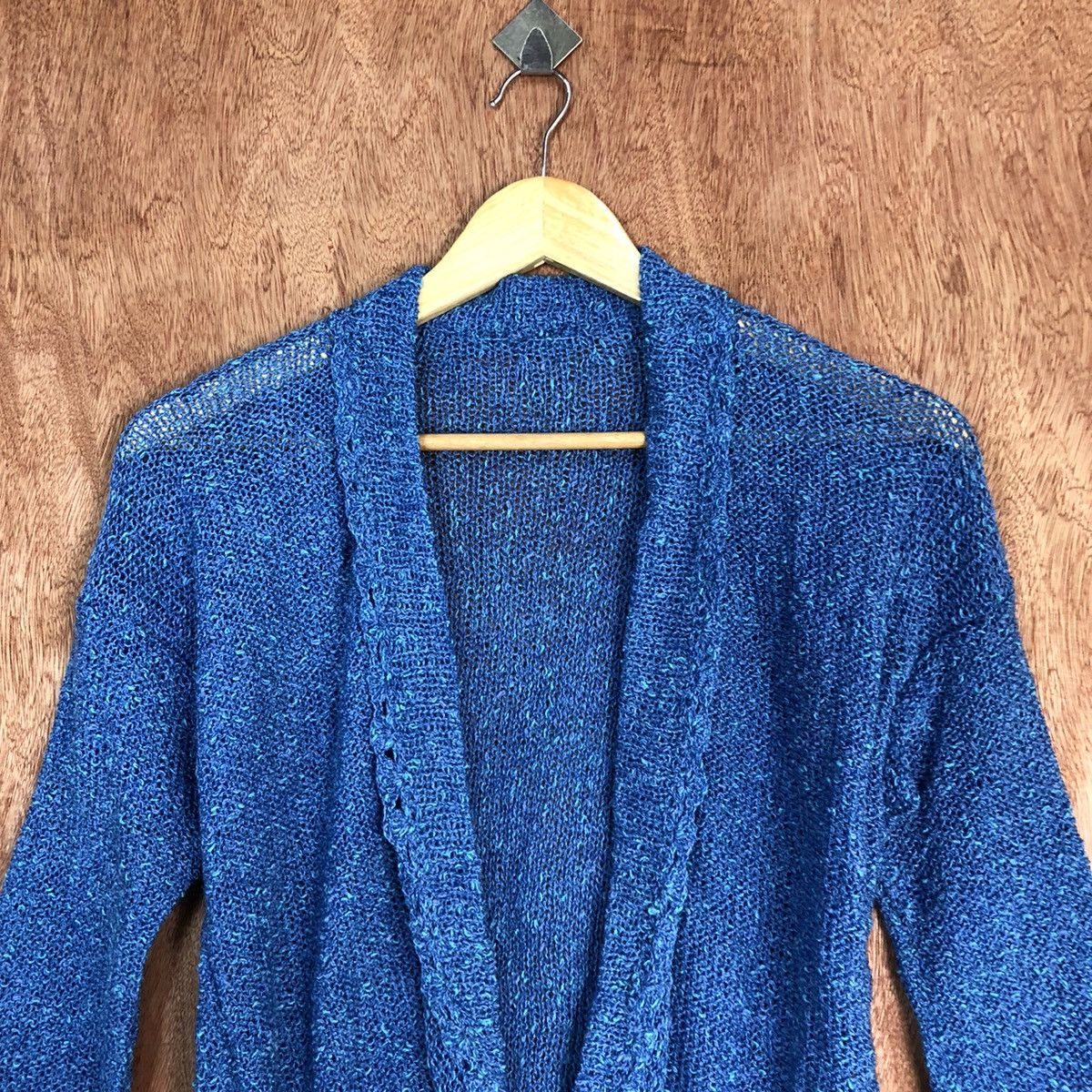 Vintage Japan sexy Shag Shaggy crochet knitwear Cardigan #c855 Size S / US 4 / IT 40 - 2 Thumbnail