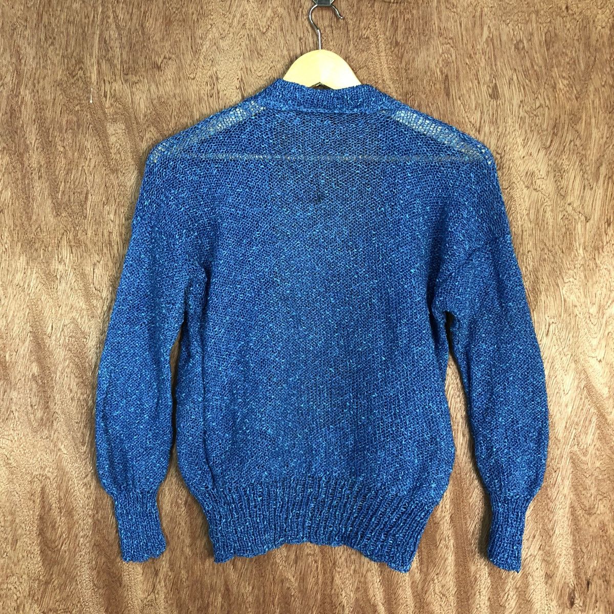 Vintage Japan sexy Shag Shaggy crochet knitwear Cardigan #c855 Size S / US 4 / IT 40 - 10 Thumbnail