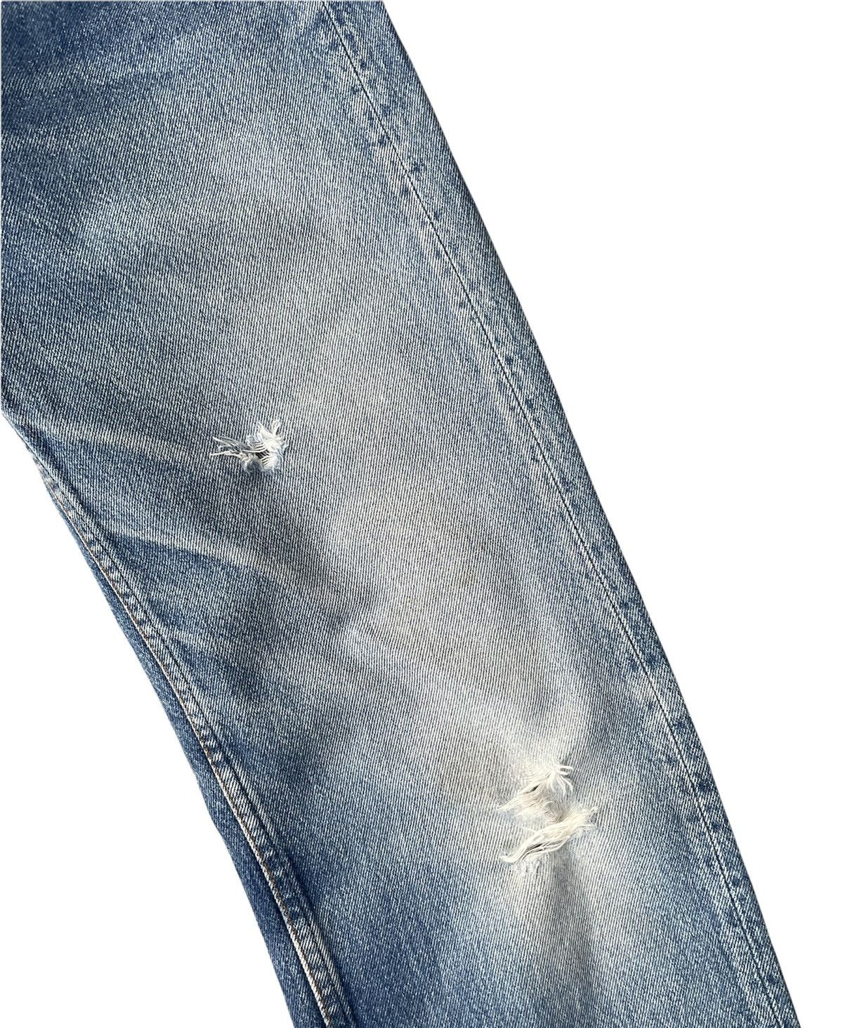 Levi's × Vintage Vintage Levi’s 501 e 1989 Aging Faded Distressed Denim Size US 28 / EU 44 - 4 Thumbnail