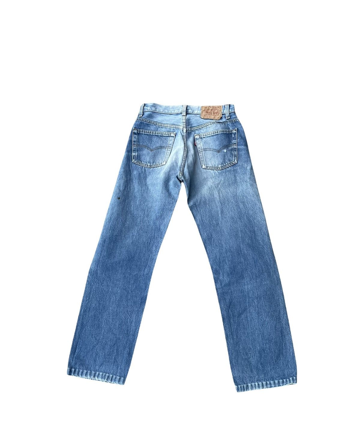 Levi's × Vintage Vintage Levi’s 501 e 1989 Aging Faded Distressed Denim Size US 28 / EU 44 - 7 Thumbnail