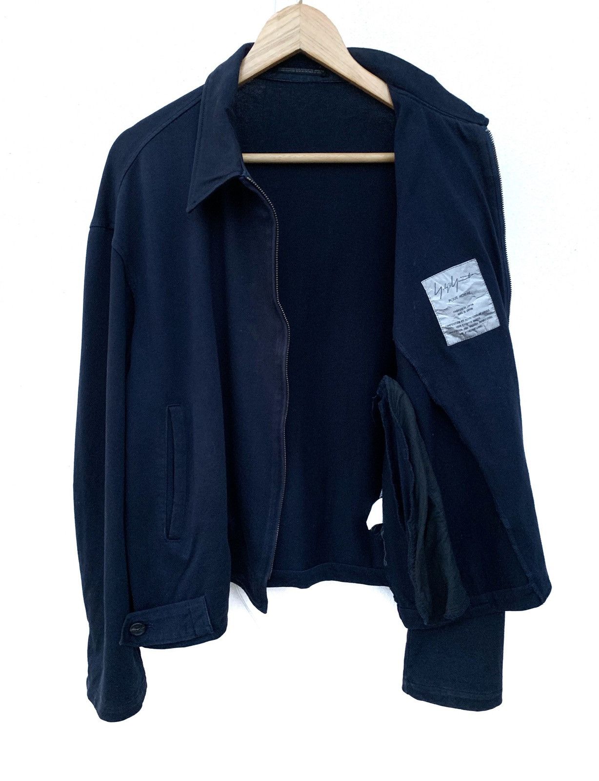 Y's for Men × Yohji Yamamoto Aw00 Yohji Yamamoto Pour Homme Oversized Jacket Size US L / EU 52-54 / 3 - 5 Thumbnail