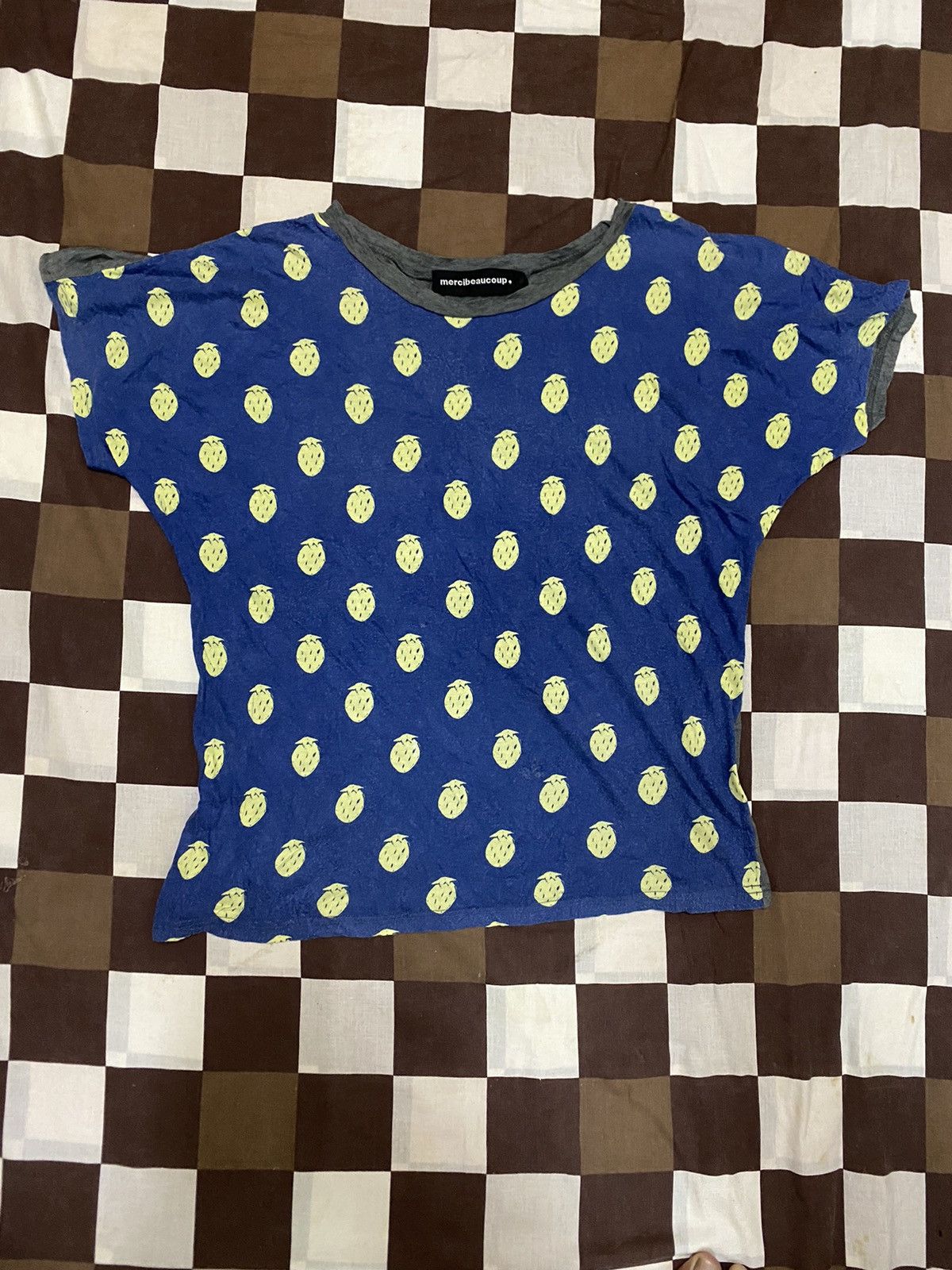Issey Miyake × Japanese Brand × mercibeaucoup ISSEY MIYAKE MERCIBEAUCOUP TEE Size L / US 10 / IT 46 - 1 Thumbnail