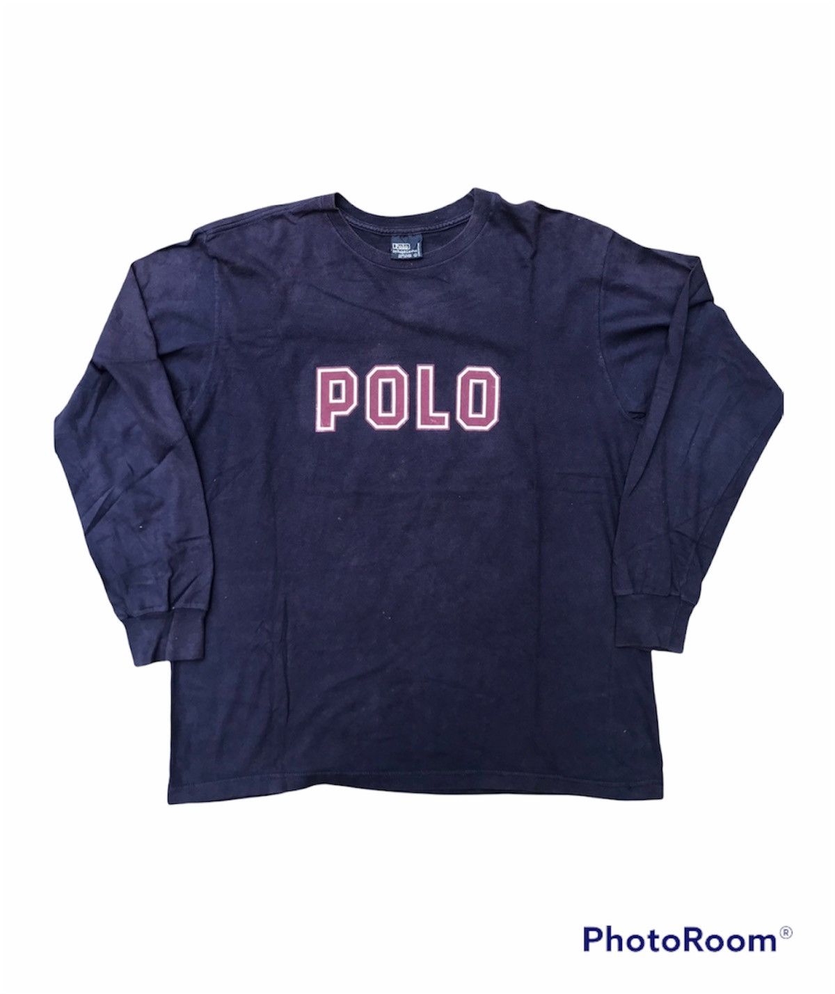 Polo Ralph Lauren × Vintage Biglogo/Spellout POLO Longsleeve Size US M / EU 48-50 / 2 - 1 Thumbnail