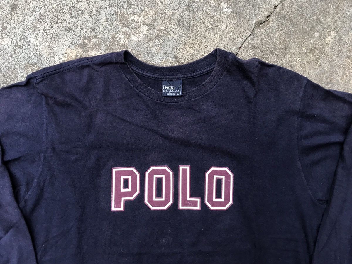 Polo Ralph Lauren × Vintage Biglogo/Spellout POLO Longsleeve Size US M / EU 48-50 / 2 - 3 Thumbnail