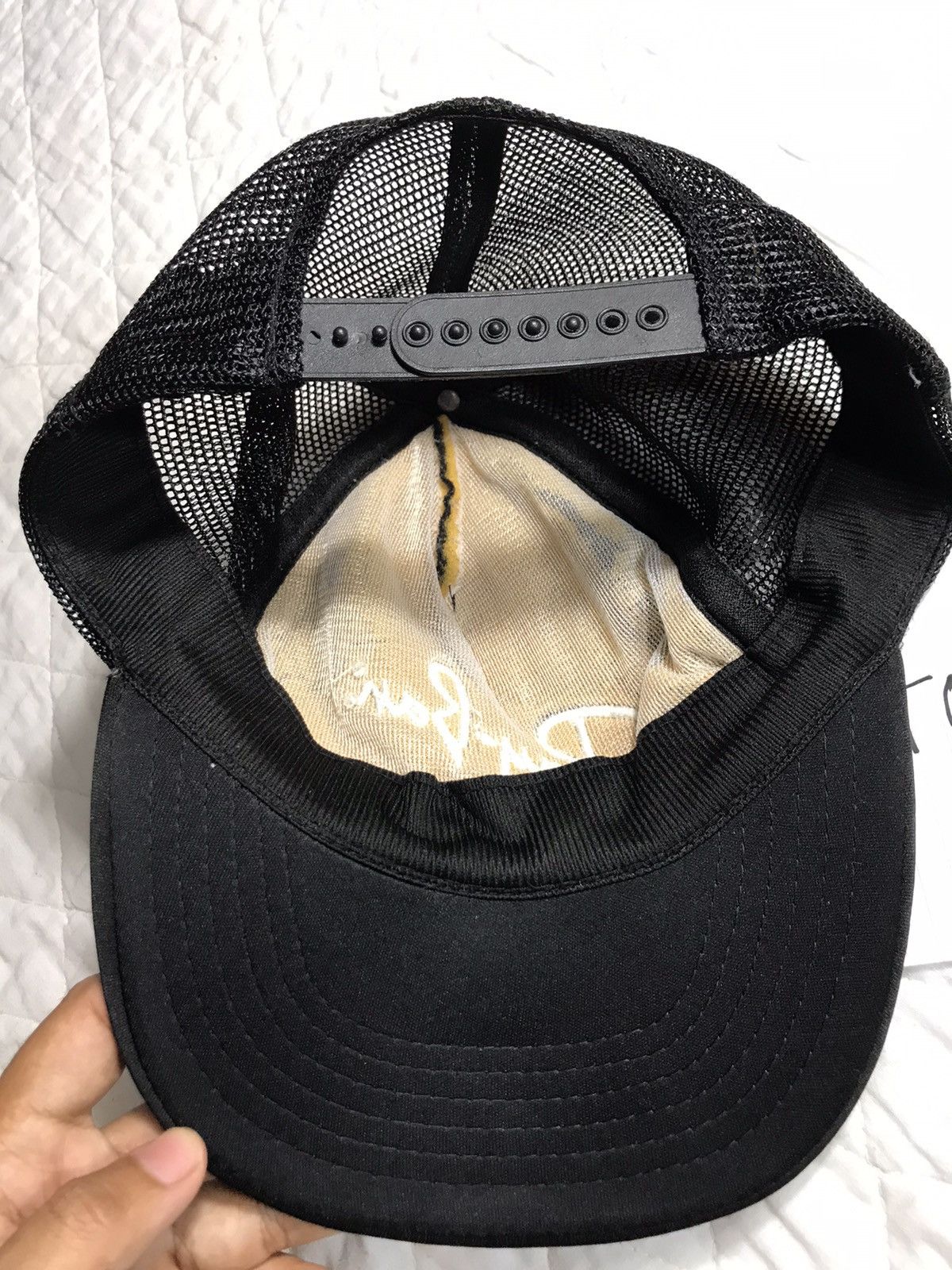 RayBan × Vintage Vintage Rare RAYBAN Embroidery Trucker Cap Size ONE SIZE - 5 Thumbnail