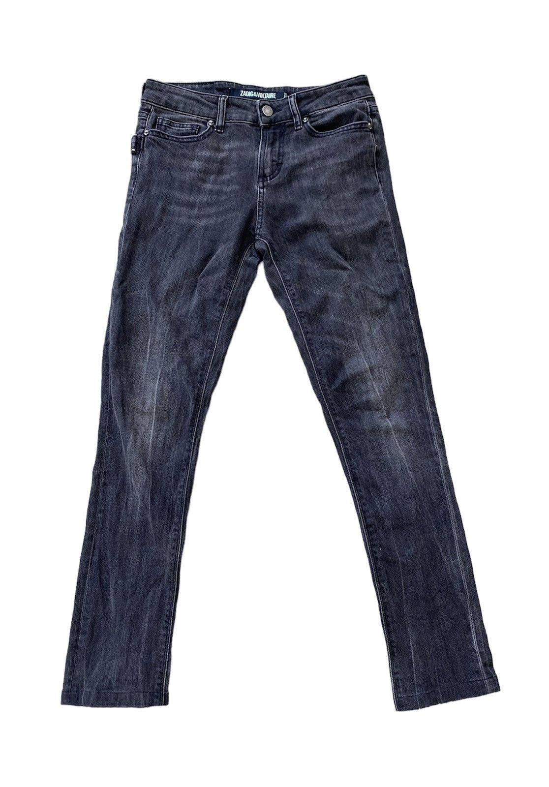 image of Vintage Zadig & Voltaire Jeans in Black, Women's (Size 28)