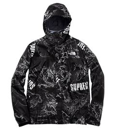 Supreme north face outlet map