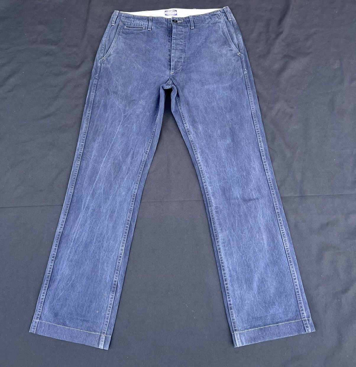 Sugar Cane Sugar Cane Japan herringbone twill Buttonfly Trouser Pant Size US 32 / EU 48 - 19 Thumbnail