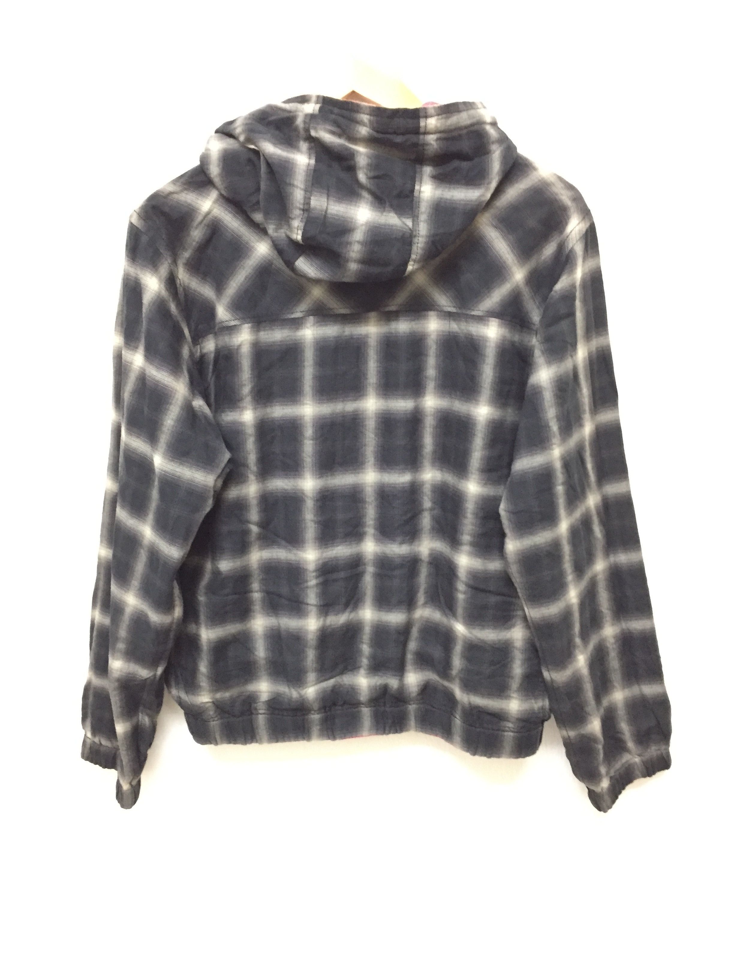 Sasquatchfabrix AW05 3D Rope tartan Check Reversible hoodie Size US M / EU 48-50 / 2 - 13 Thumbnail