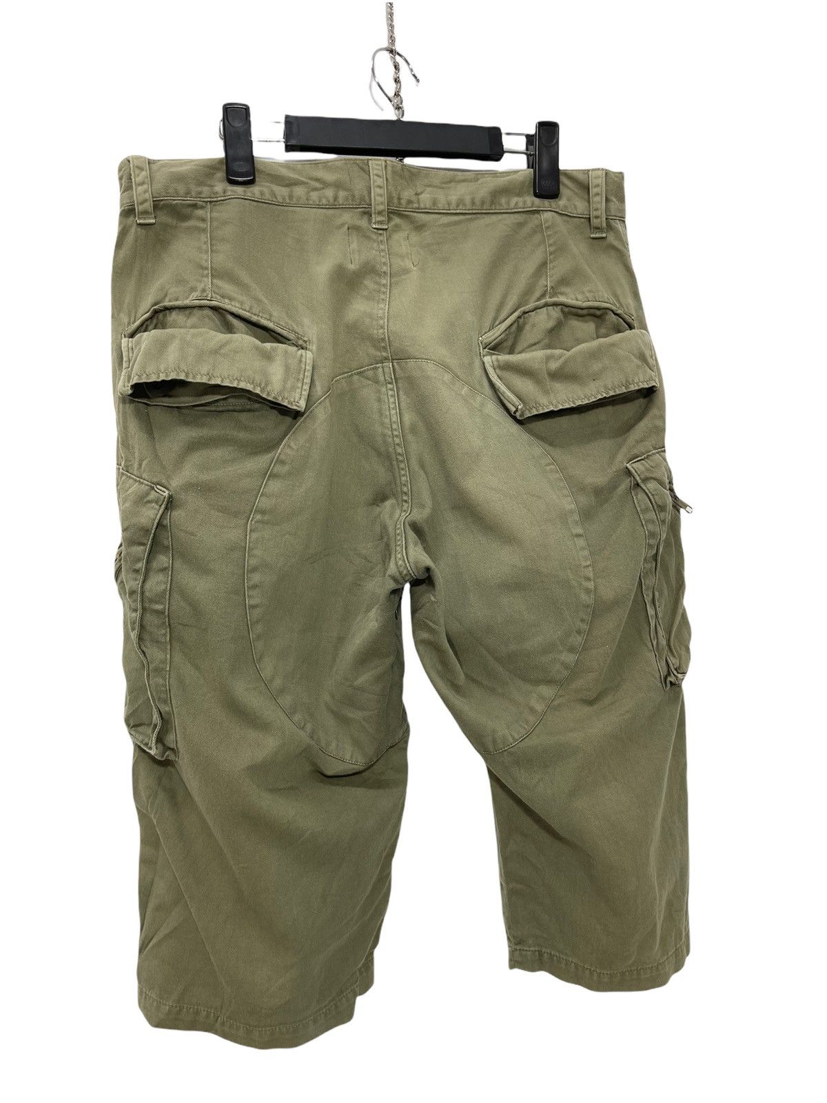 WHIZ LIMITED Whiz Limited Japan Cargo Crop Multi Pockets Painted 3🟦4 Size US 33 - 4 Thumbnail