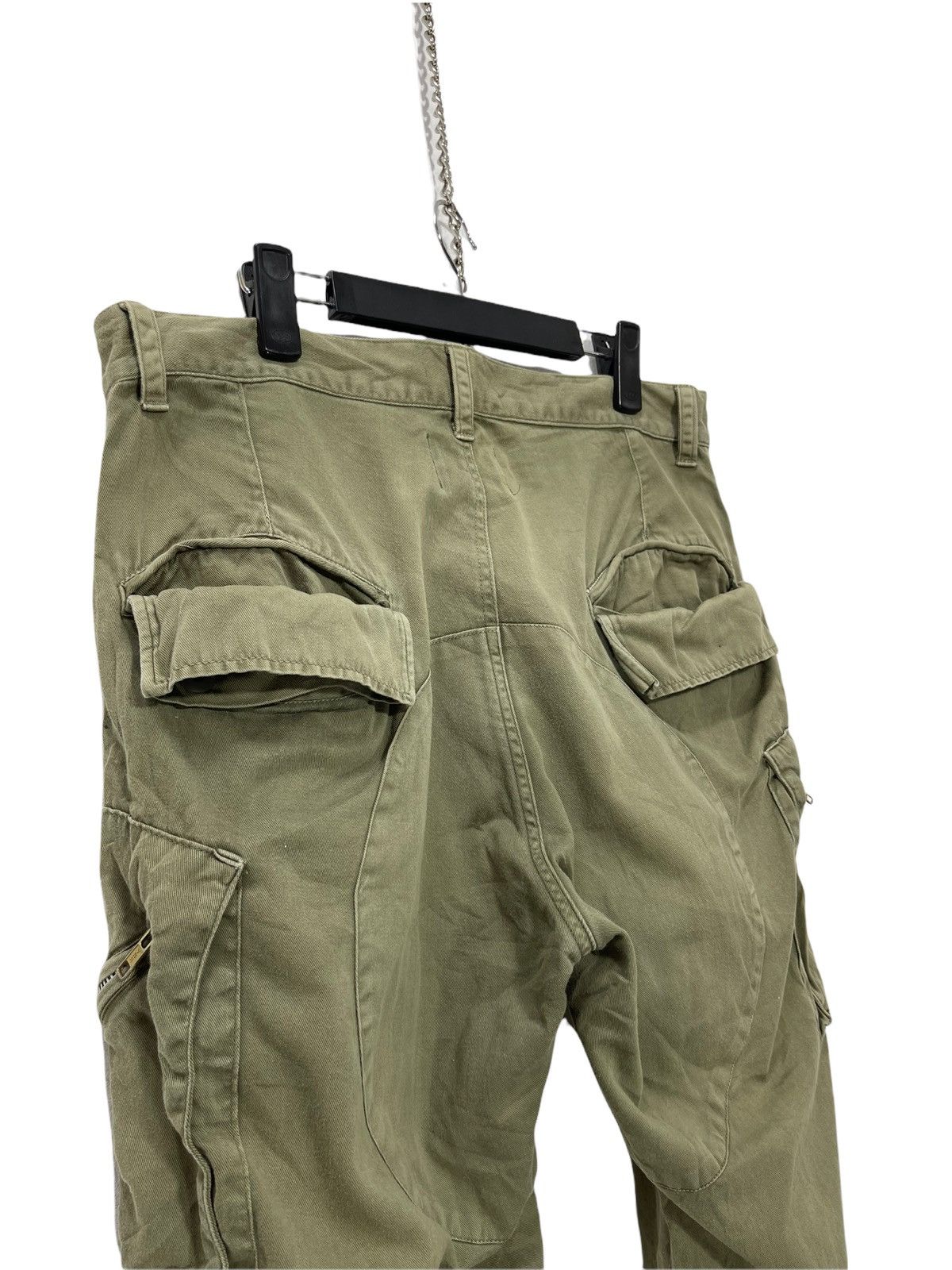 WHIZ LIMITED Whiz Limited Japan Cargo Crop Multi Pockets Painted 3🟦4 Size US 33 - 5 Thumbnail