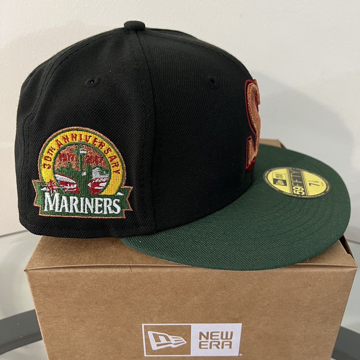 Hat Club 7 1/8 Seattle Mariners Crossover Two Tone Sonics JustFitteds Size ONE SIZE - 3 Thumbnail
