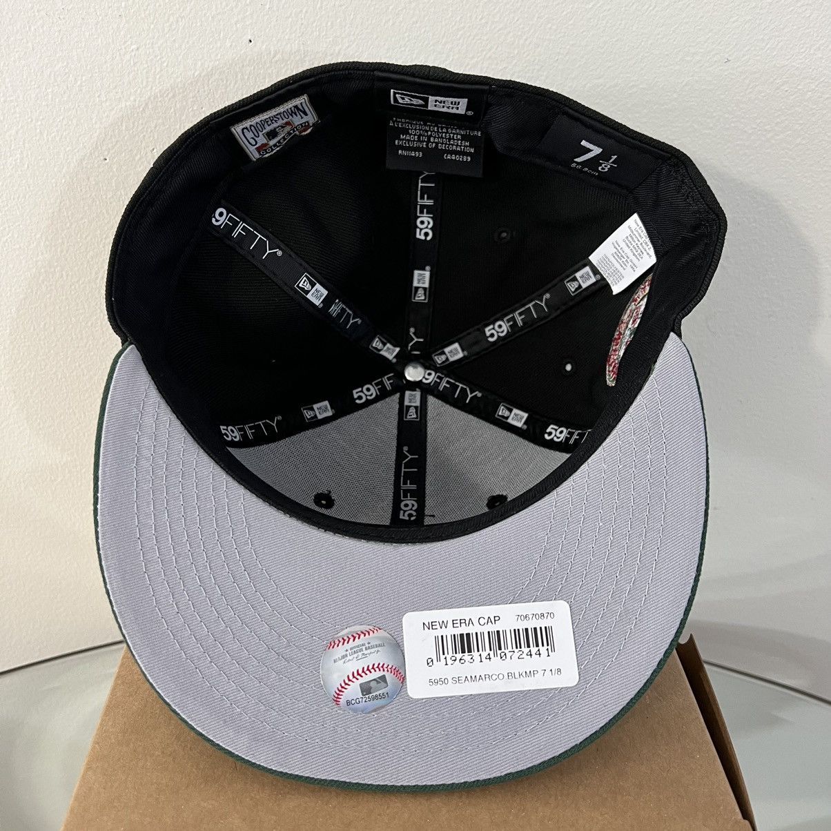 Hat Club 7 1/8 Seattle Mariners Crossover Two Tone Sonics JustFitteds Size ONE SIZE - 5 Thumbnail