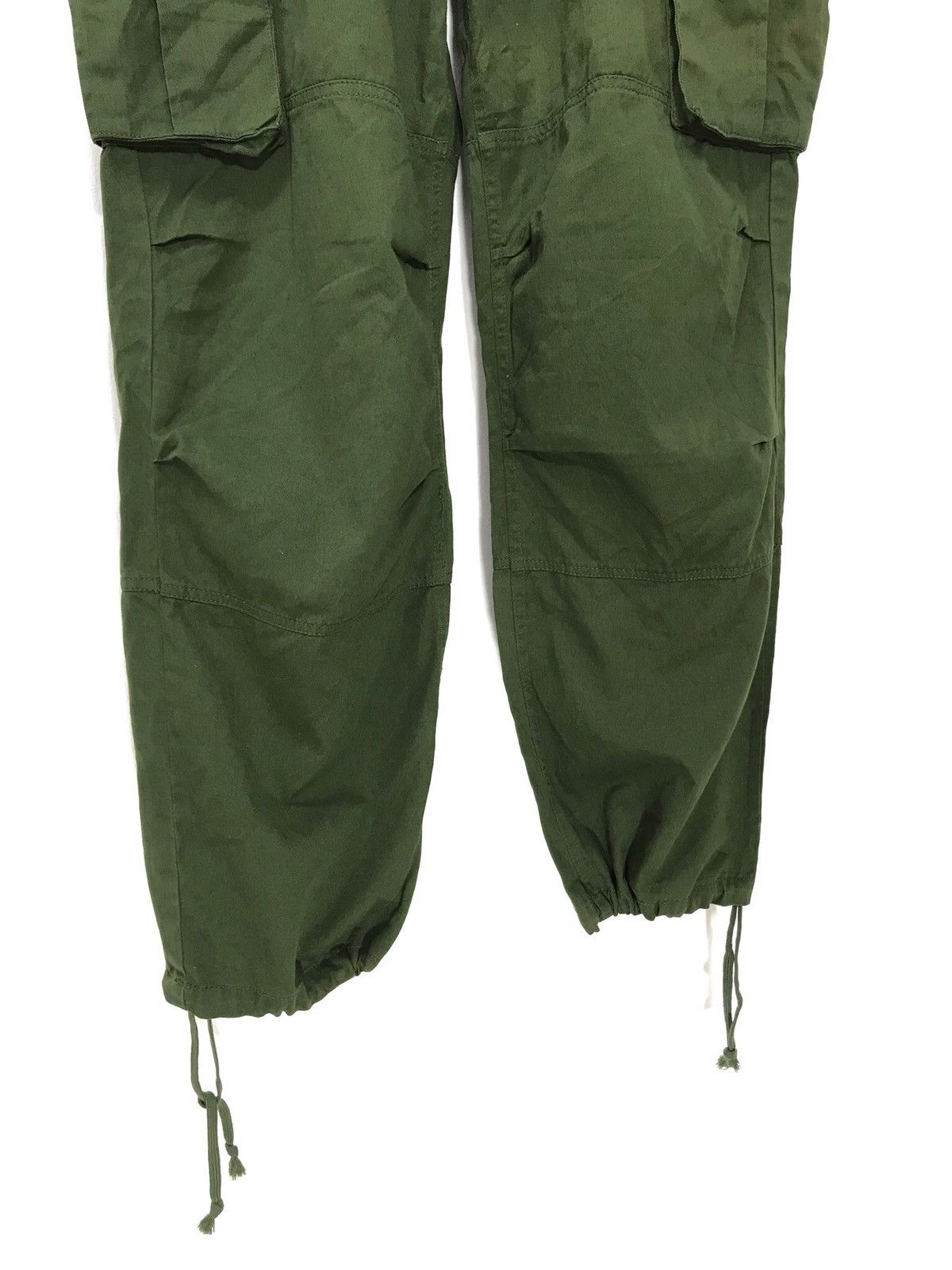Japanese Brand Lucy Military Green Cargo Pant Regular 2🟦 Size US 35 - 2 Thumbnail