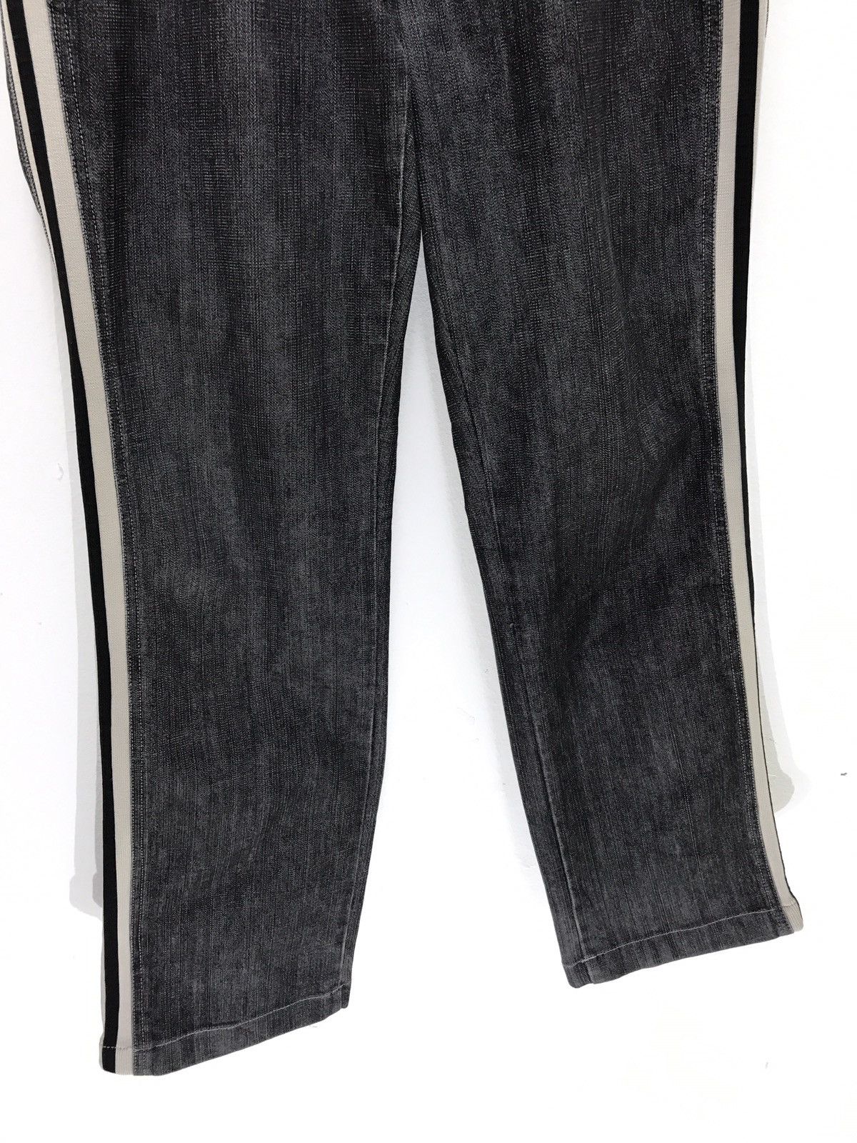 Japanese Brand Full House Homme Side Striped Denim Slim Slightly Stretch Size US 33 - 4 Thumbnail