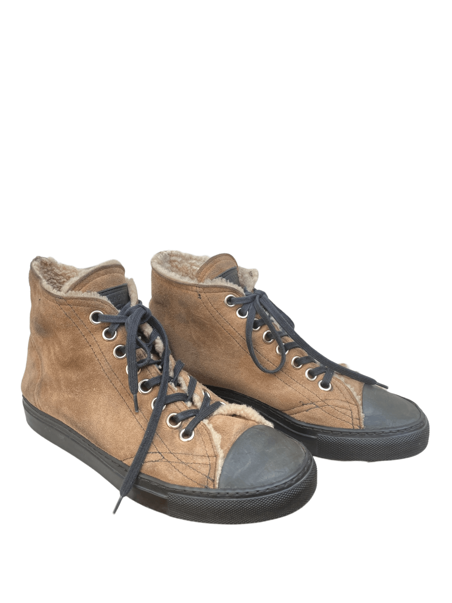 Brown Suede Sneakers
