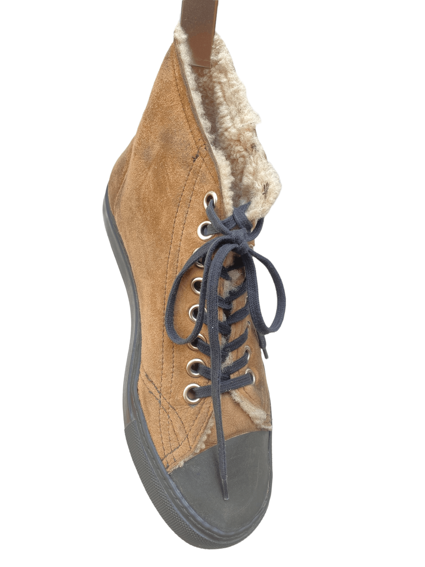 Maison Margiela Brown Suede Sneakers Size US 8 / IT 38 - 4 Thumbnail