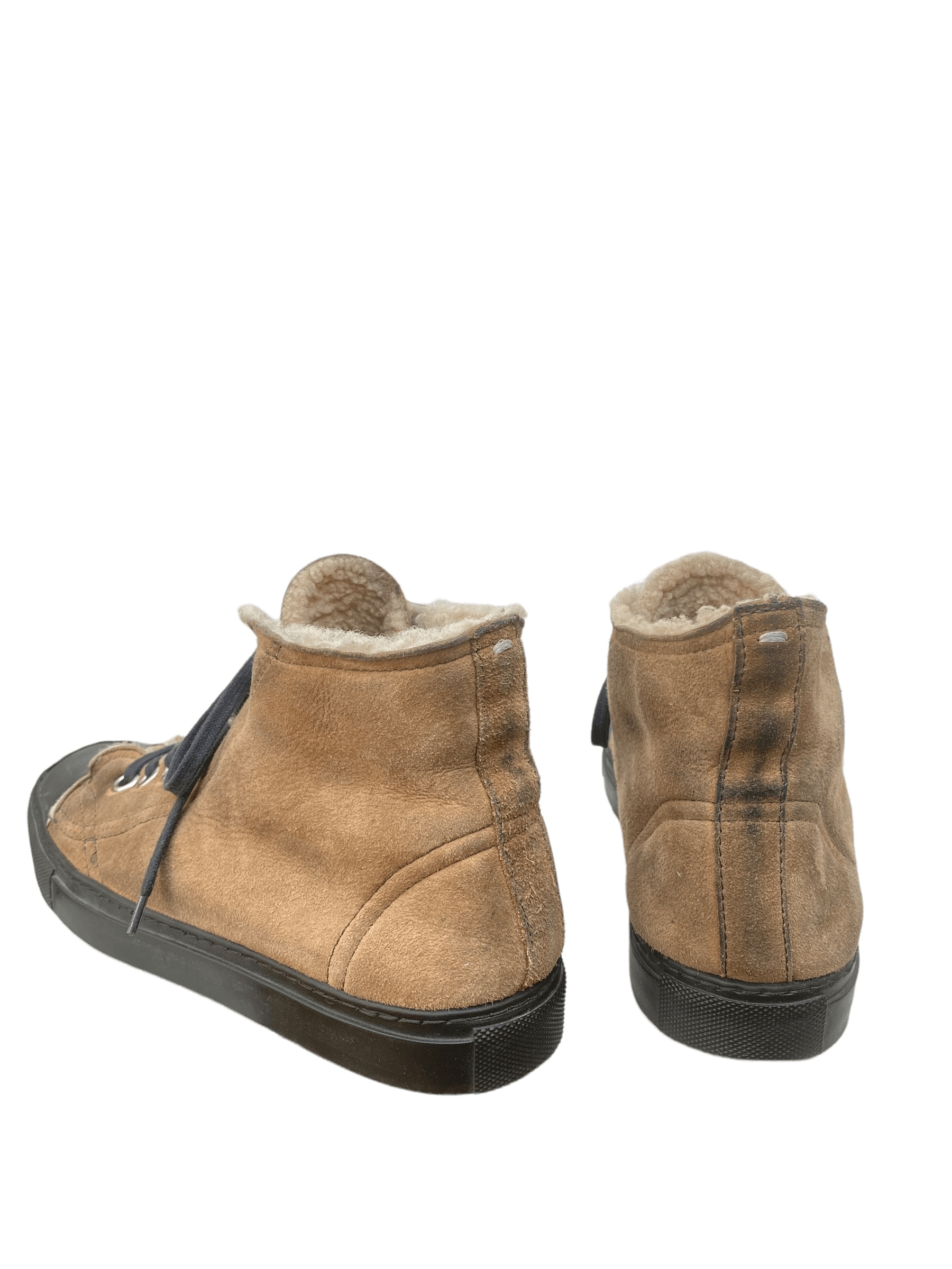 Maison Margiela Brown Suede Sneakers Size US 8 / IT 38 - 5 Thumbnail