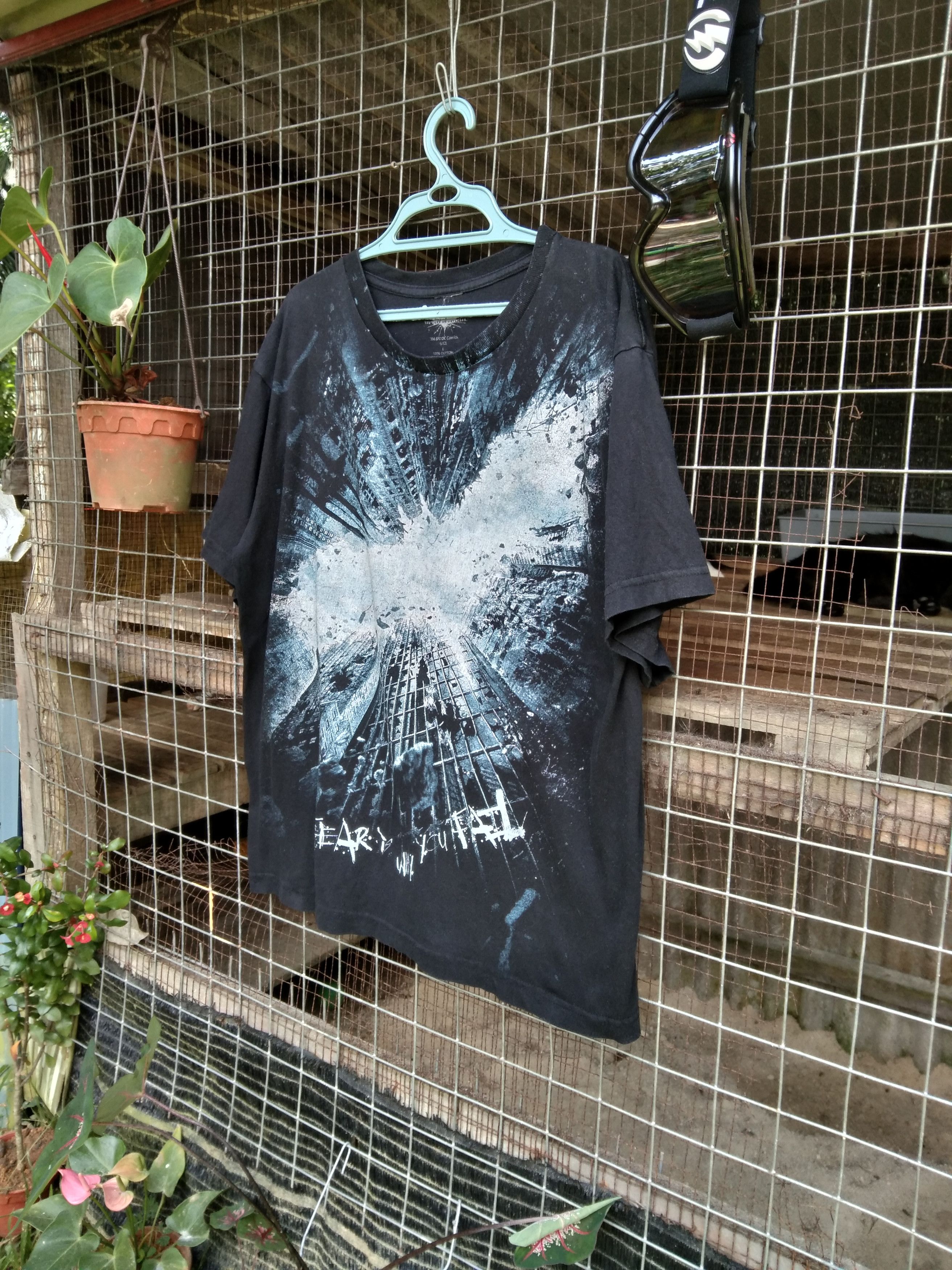 DC Comics BATMAN FEAR WHY U FAIL T-SHIRT Size US L / EU 52-54 / 3 - 3 Thumbnail