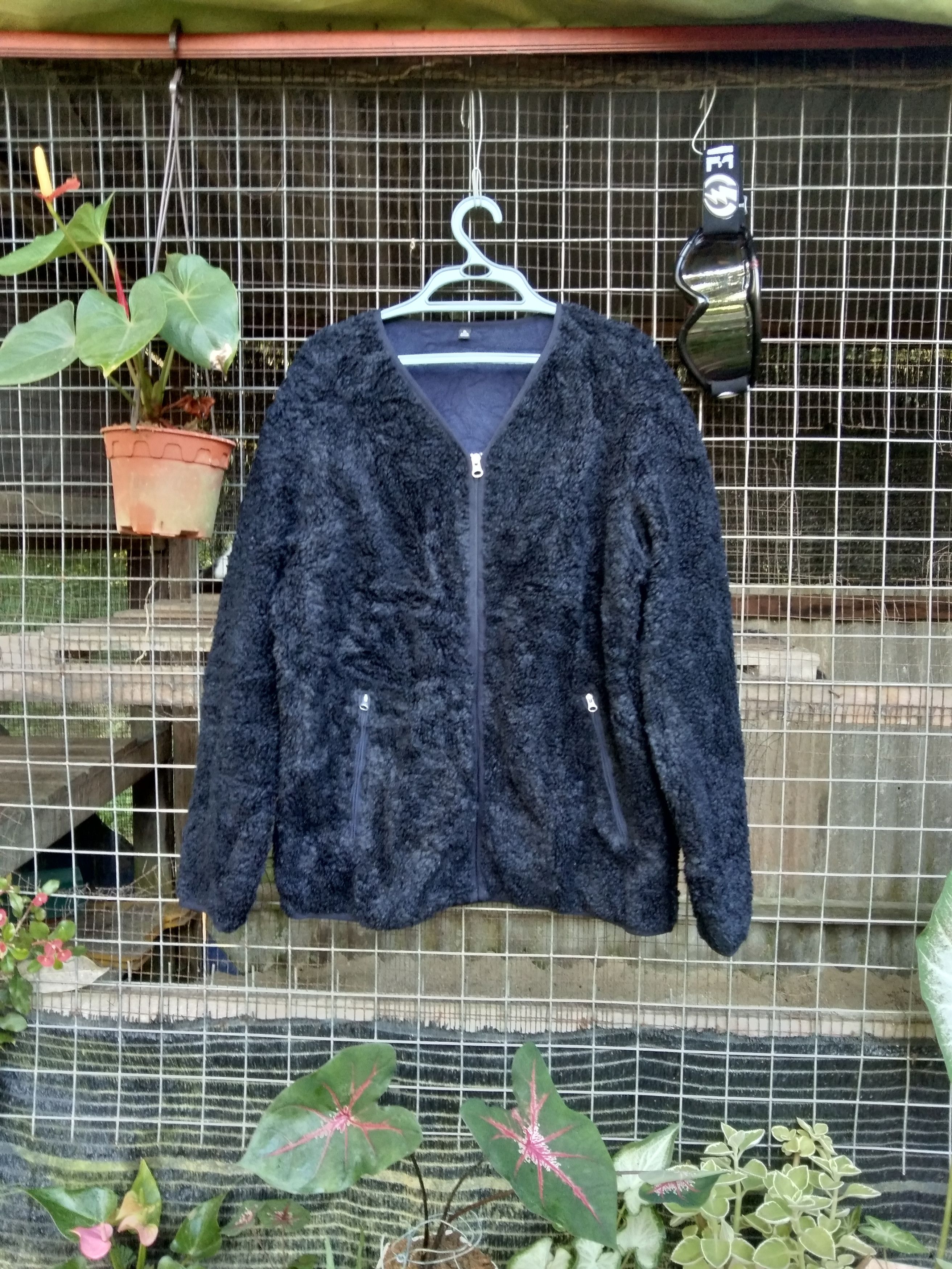 Japanese Brand UNIQLO DEEP PILE FLEECE JACKET Size US L / EU 52-54 / 3 - 2 Thumbnail