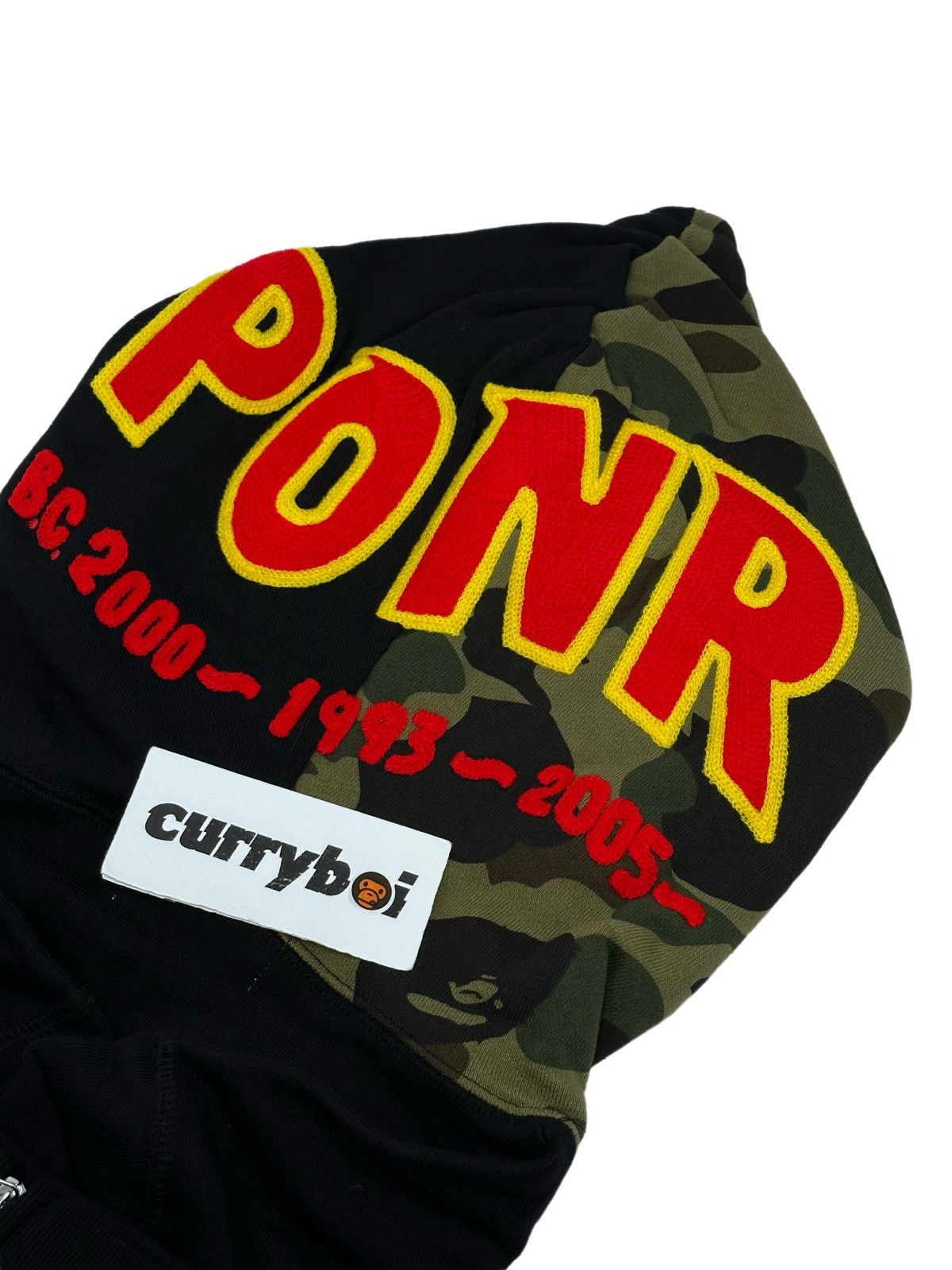 Bape BAPE 2nd Shark Full Zip Hoodie Black/Camo Size US XL / EU 56 / 4 - 7 Thumbnail