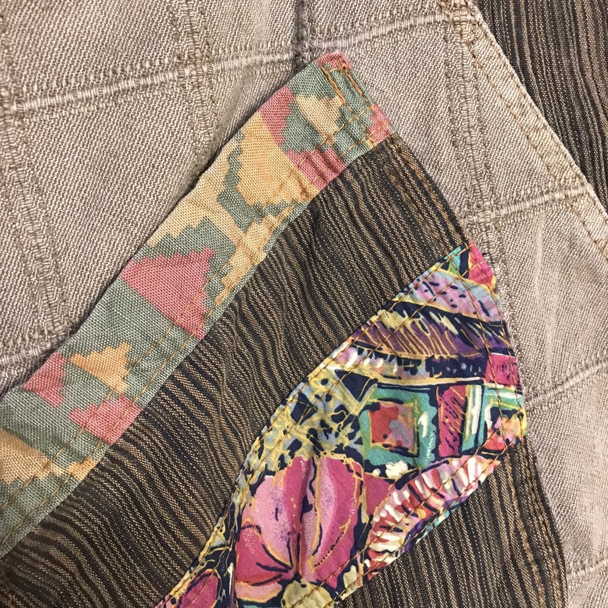 Japanese Brand Rare Japan traditional patchwork jacket Size US XL / EU 56 / 4 - 9 Thumbnail